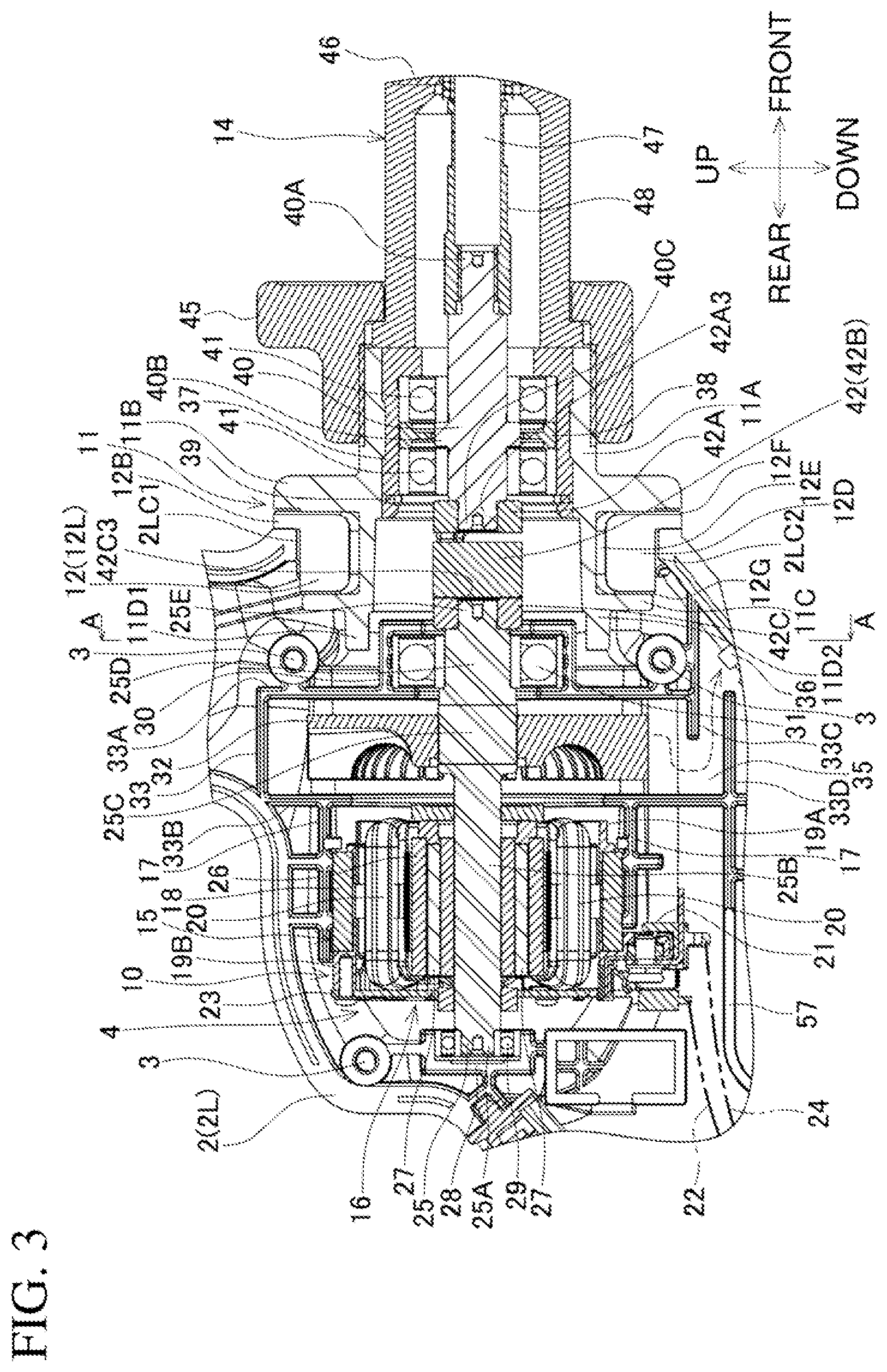 Patent US12366077 Figure 3 – Concrete vibrator