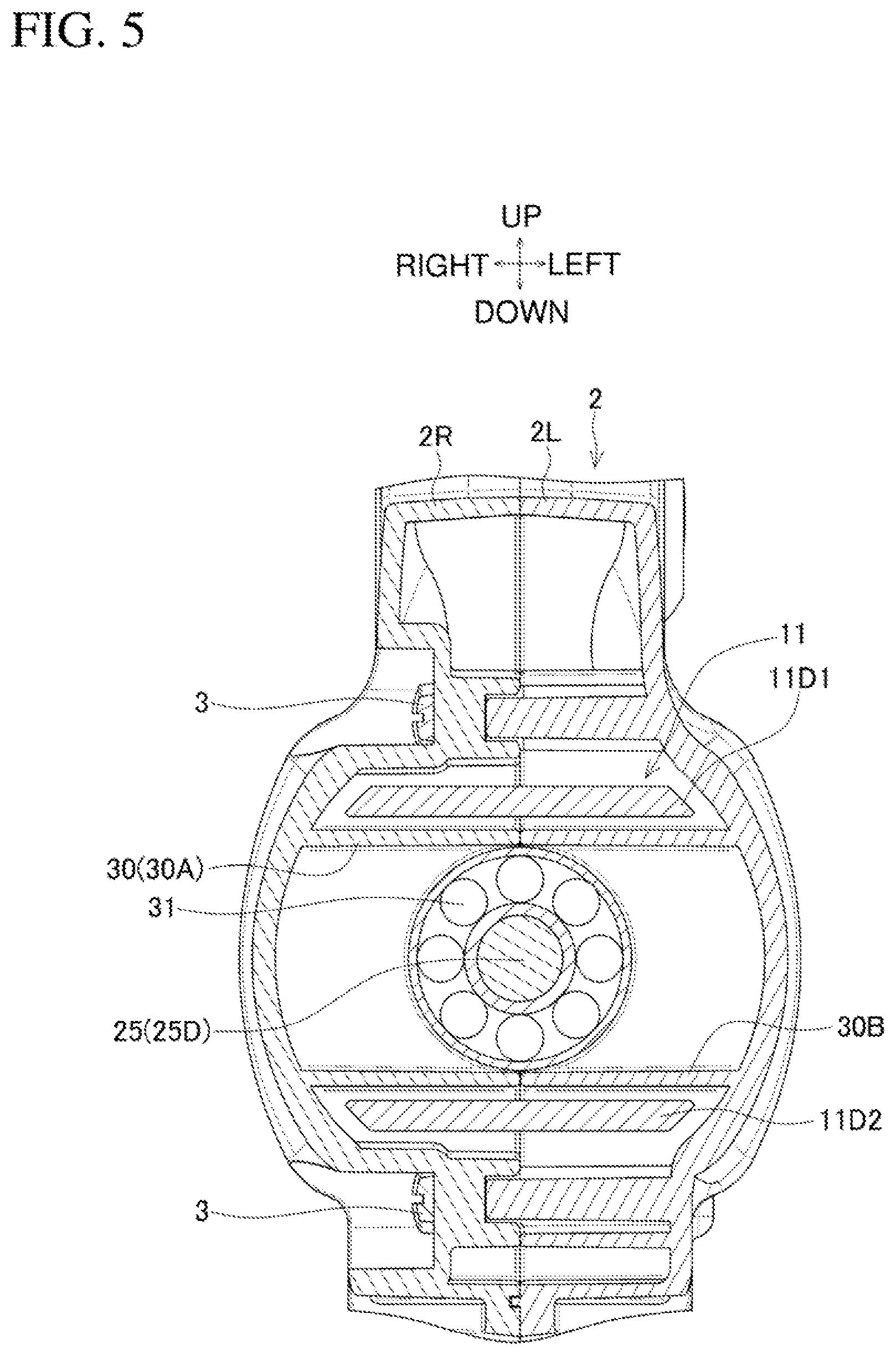 Patent US12366077 Figure 5 – Concrete vibrator