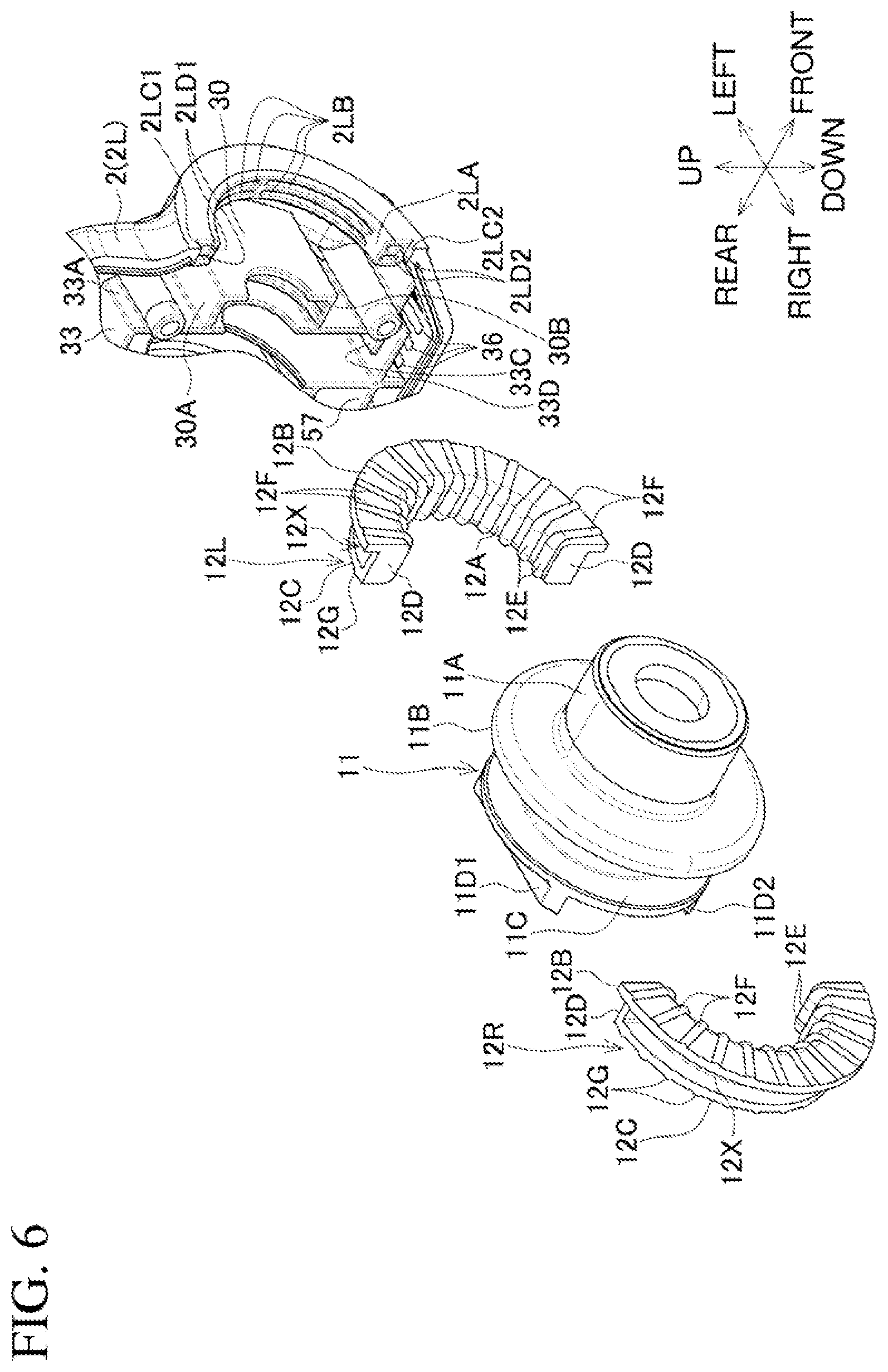 Patent US12366077 Figure 6 – Concrete vibrator