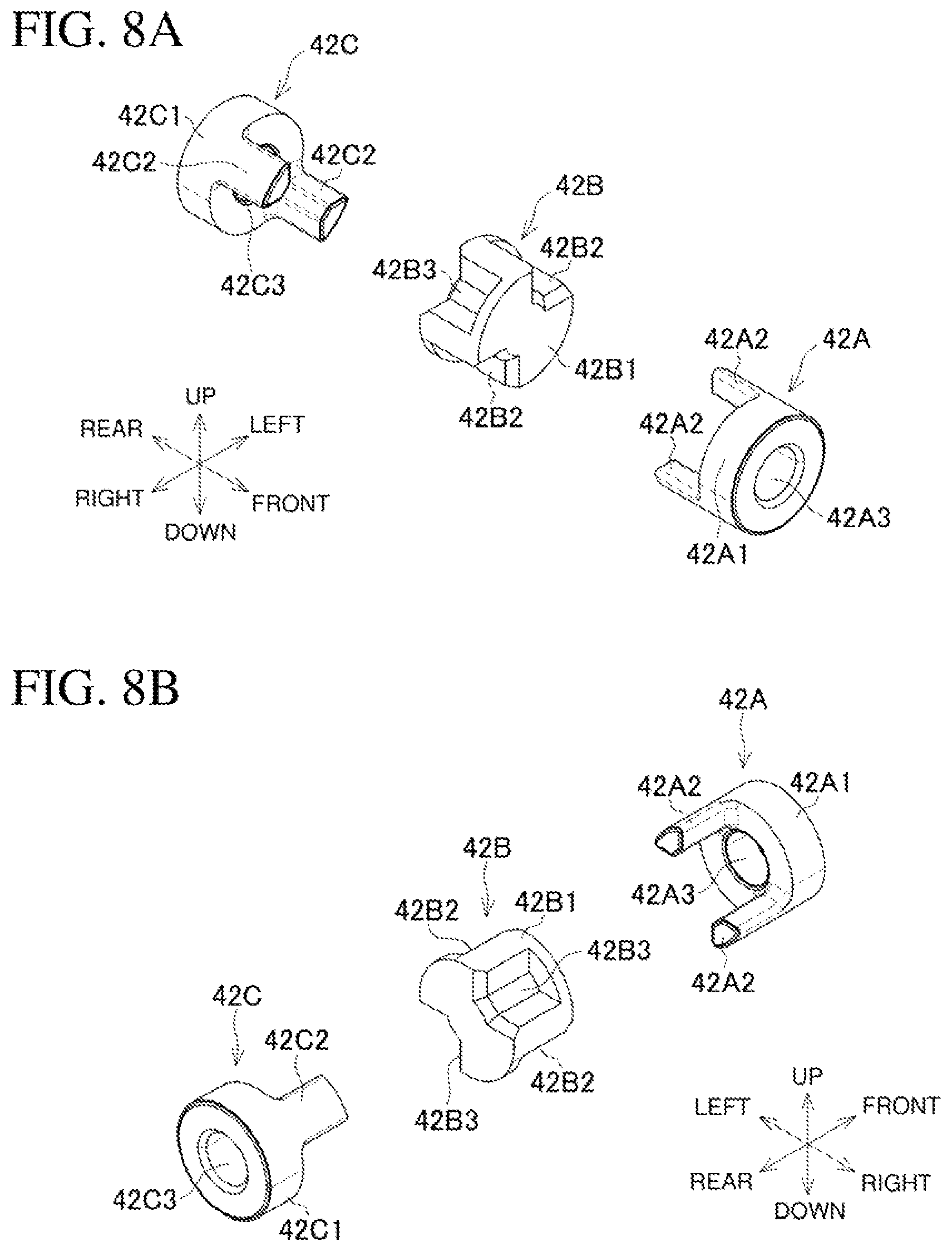 Patent US12366077 Figure 8 – Concrete vibrator
