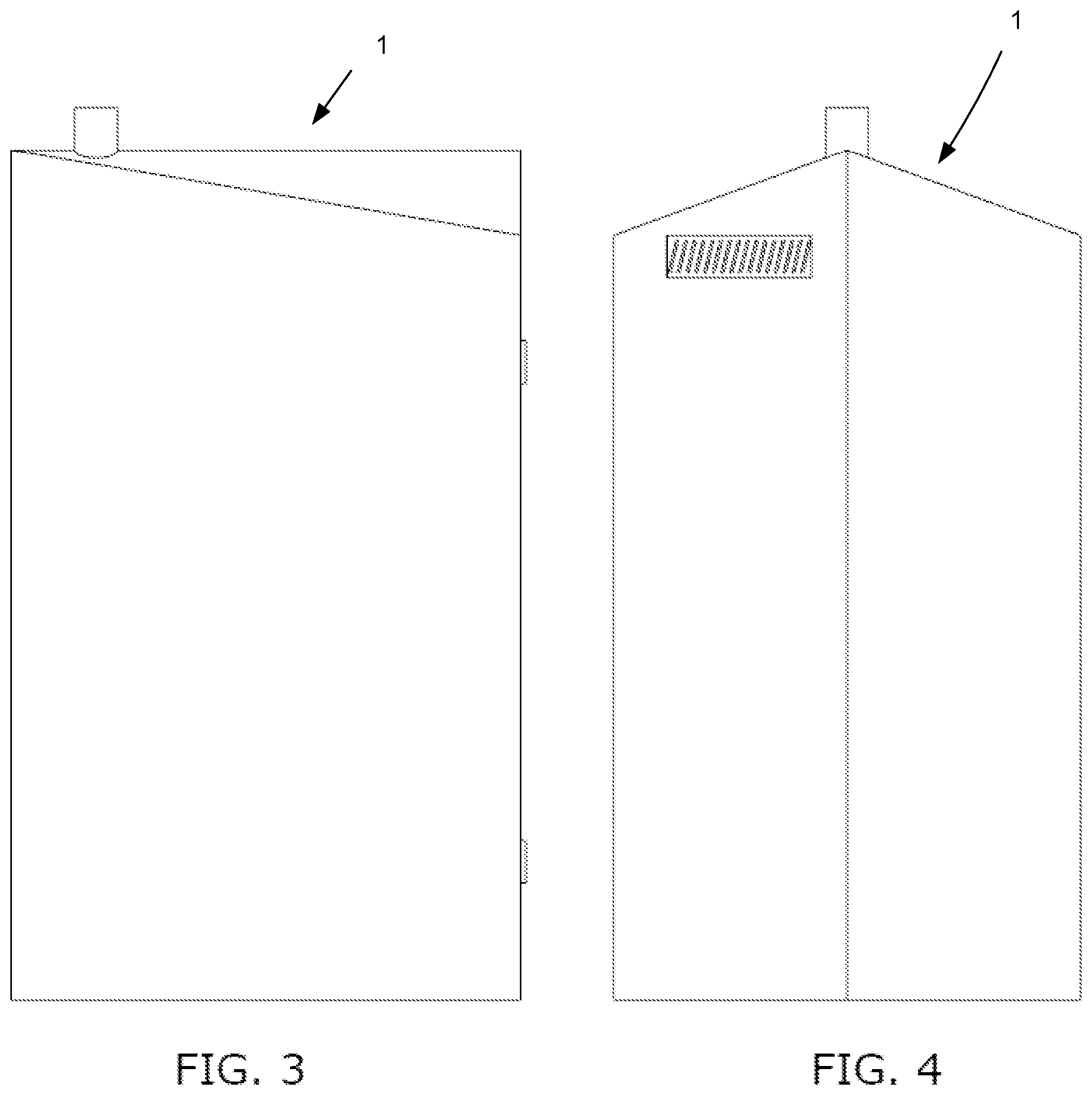 Patent US12366079 Figure 2 – Triangular shaped portable toilet