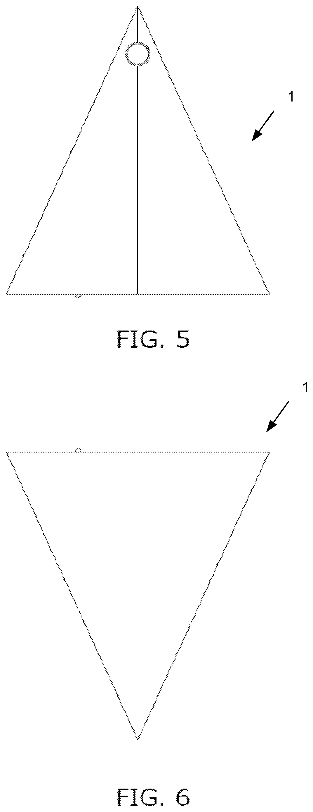 Patent US12366079 Figure 3 – Triangular shaped portable toilet