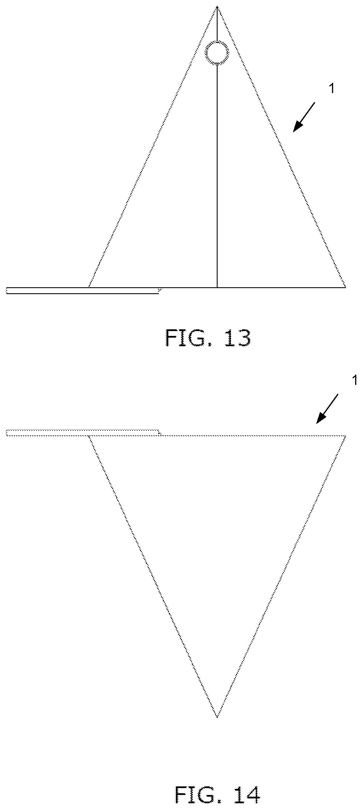 Patent US12366079 Figure 10 – Triangular shaped portable toilet