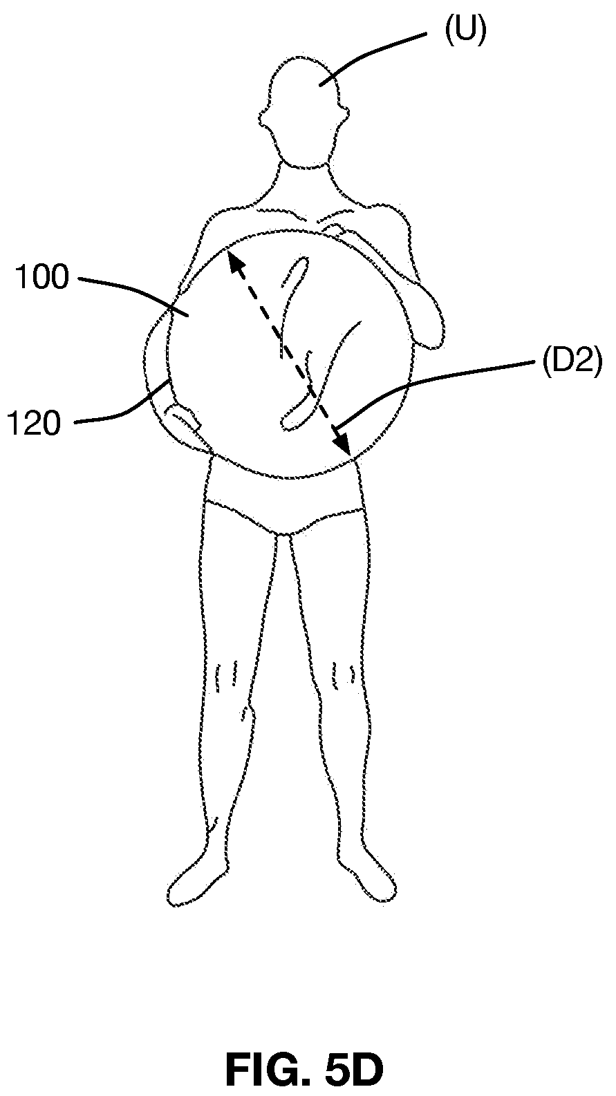 Patent US12366080 Figure 6 – Portable and collapsible pool