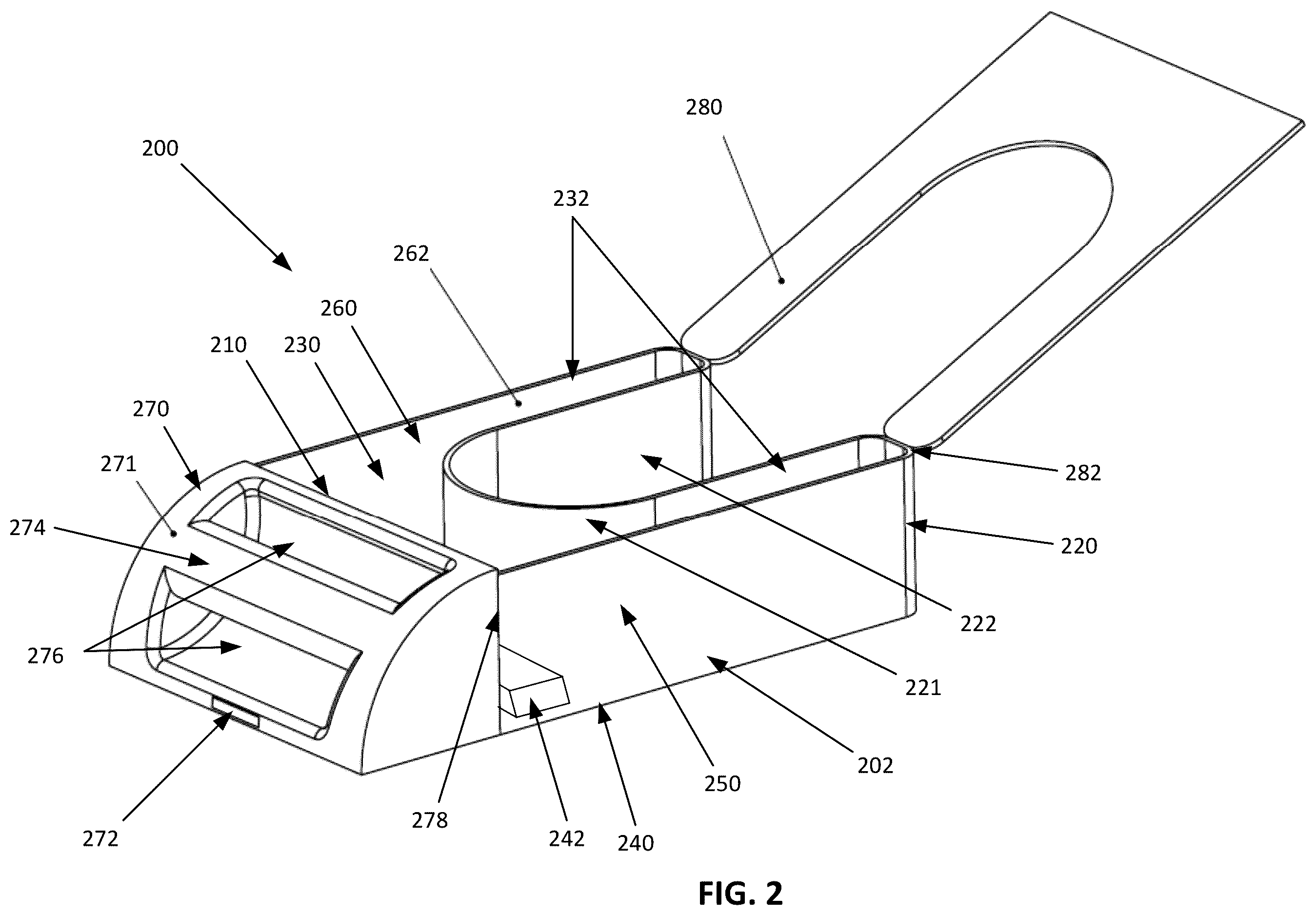 Patent US12366083 Figure 3 – Automatic pool cleaner with edge engagement assembly