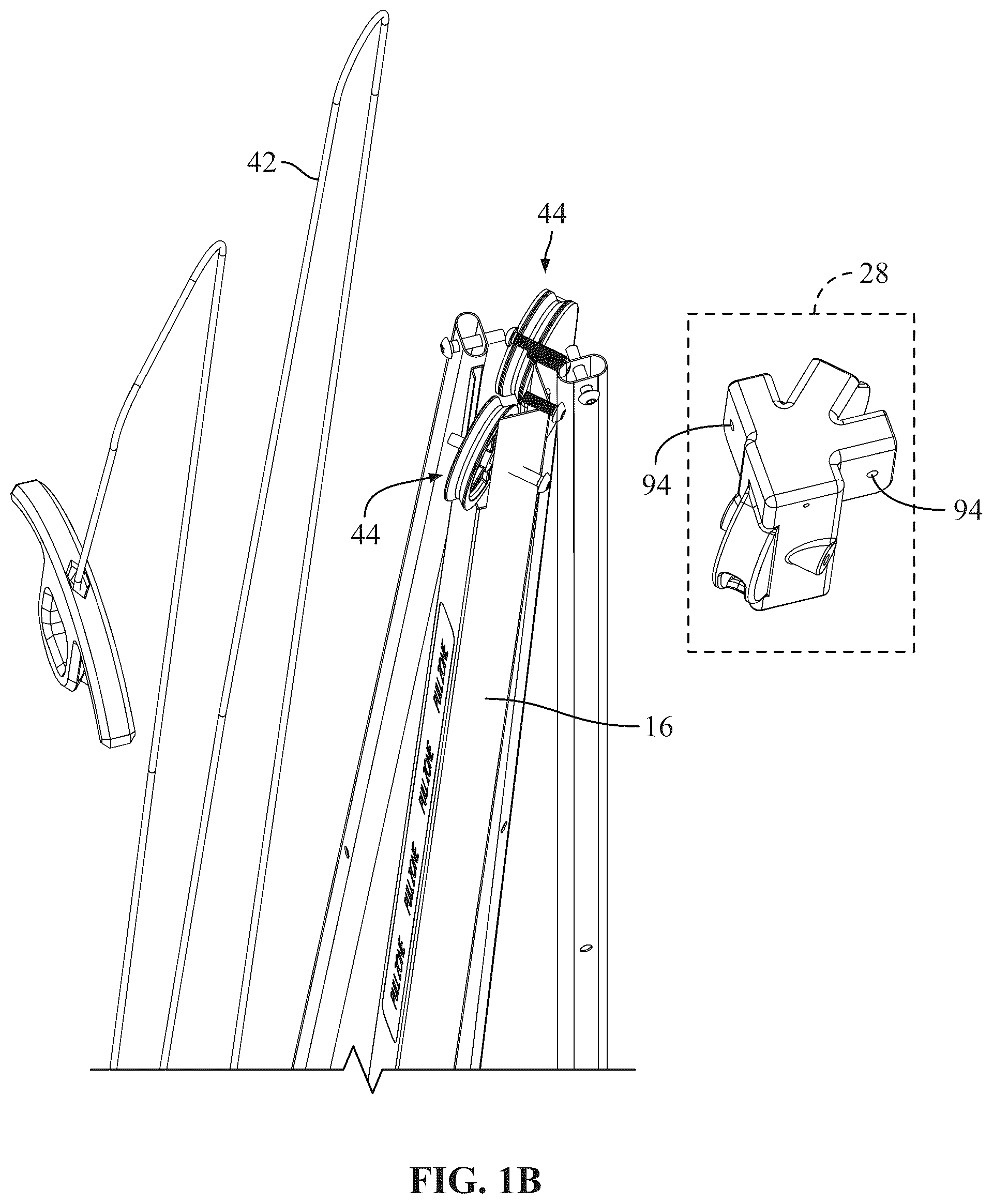 Patent US12366086 Figure 3 – Foldable canopy