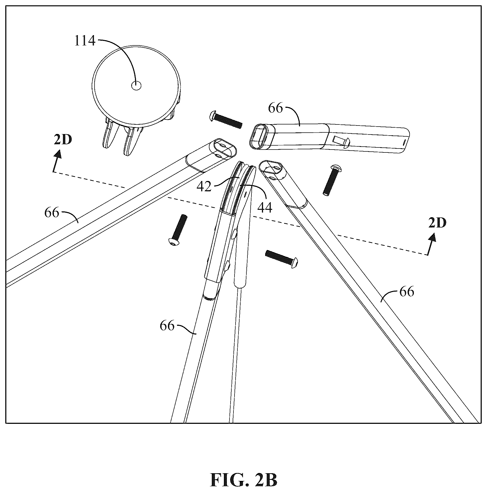 Patent US12366086 Figure 9 – Foldable canopy