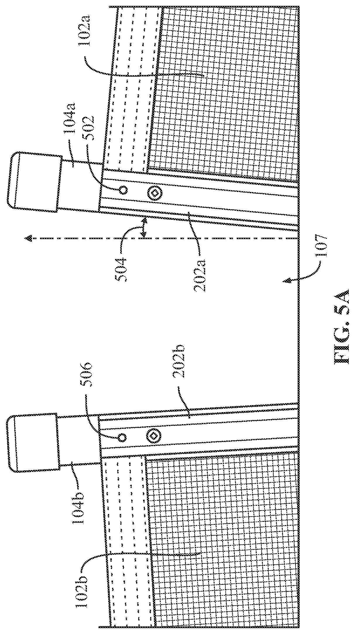 Patent US12366088 Figure 6 – Method of latching fence sections of a removable mesh pool fence