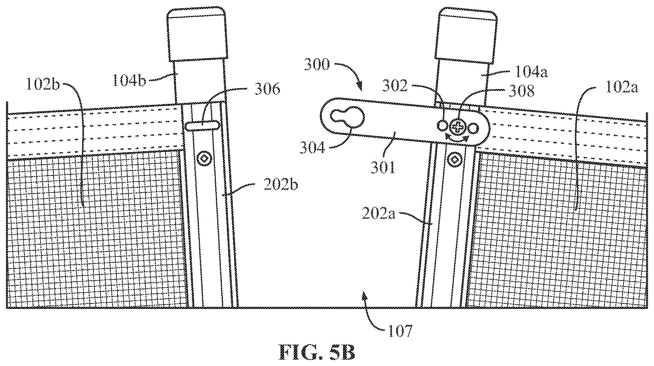 Patent US12366088 Figure 7 – Method of latching fence sections of a removable mesh pool fence