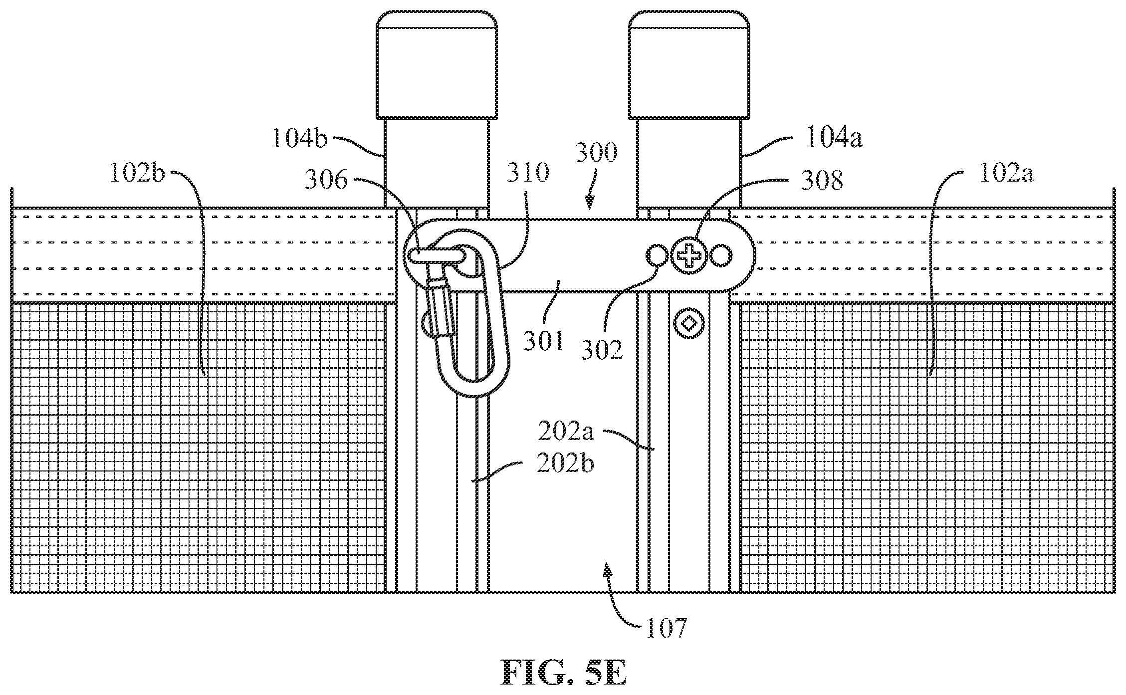 Patent US12366088 Figure 10 – Method of latching fence sections of a removable mesh pool fence