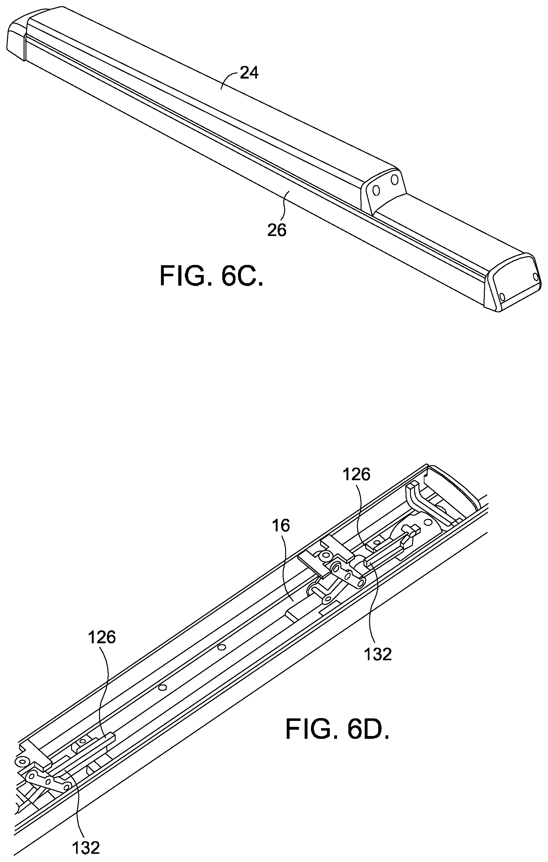 Patent US12366092 Figure 14 – Interchangeable latch assembly for an exit device