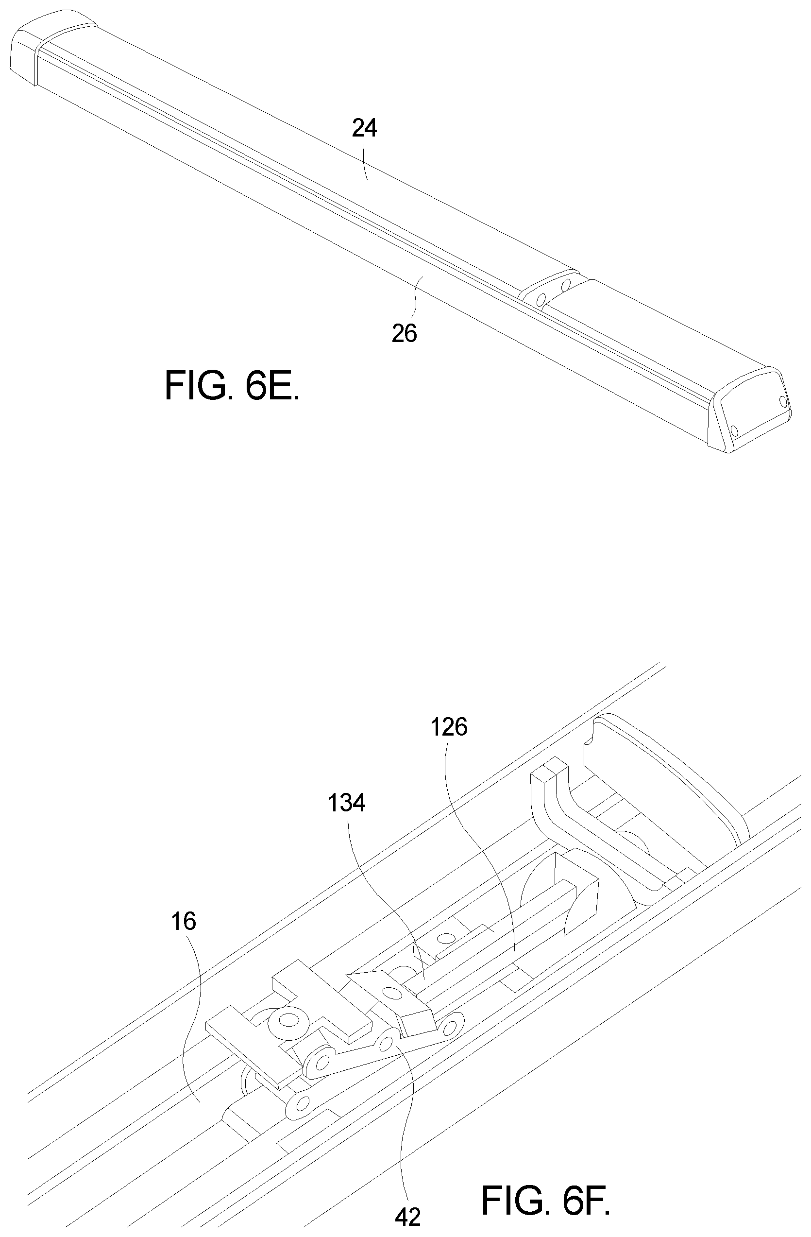Patent US12366092 Figure 15 – Interchangeable latch assembly for an exit device