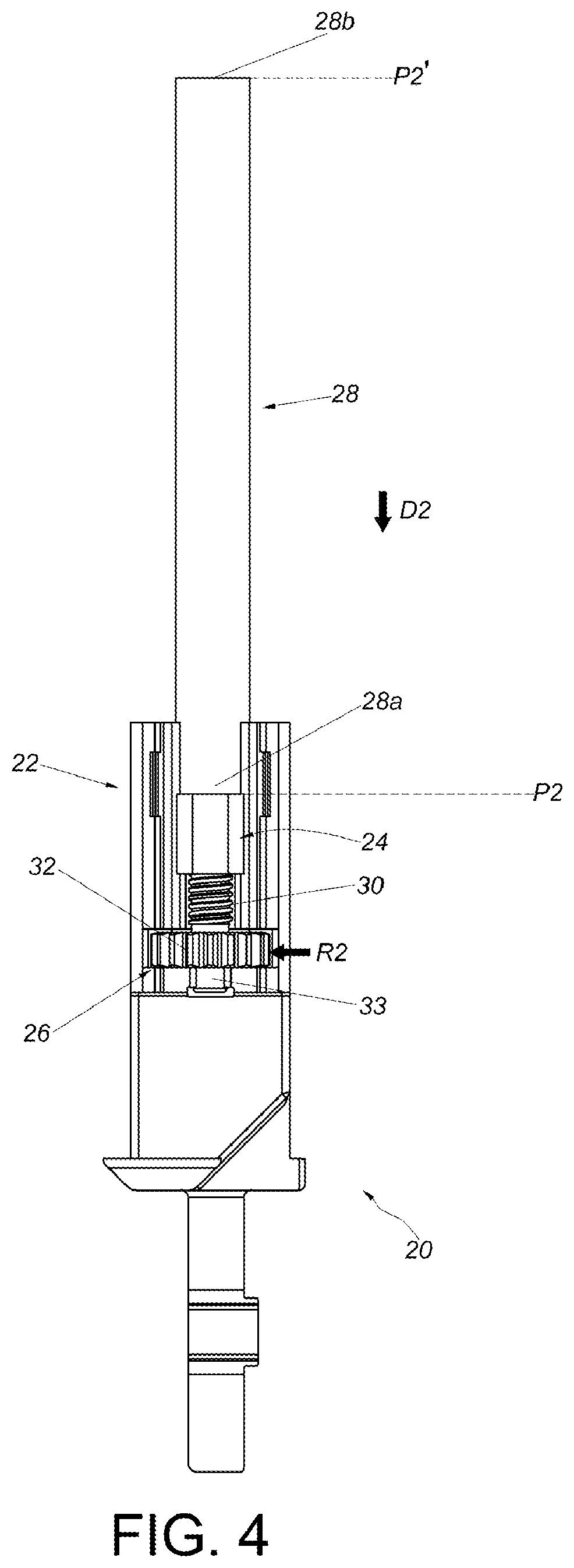 Patent US12366093 Figure 4 – Slide rail mechanism and adjustment device thereof