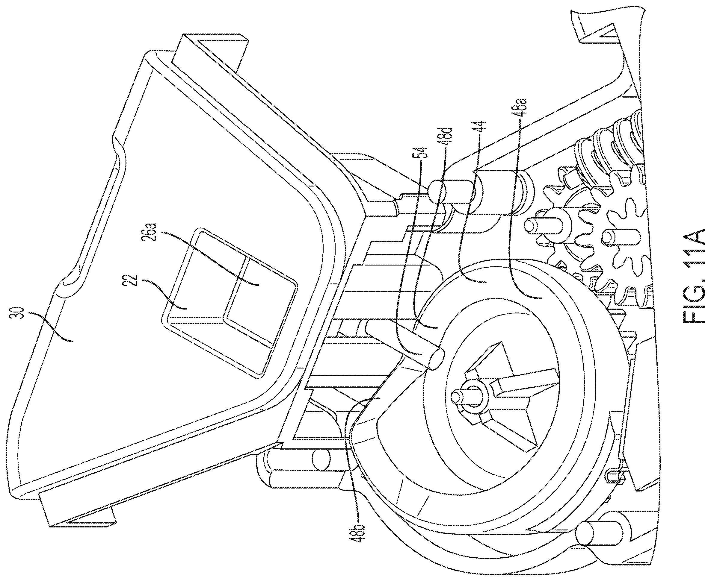 Patent US12366094 Figure 14 – Electronic striker for releasing a compartment door and method of using the same