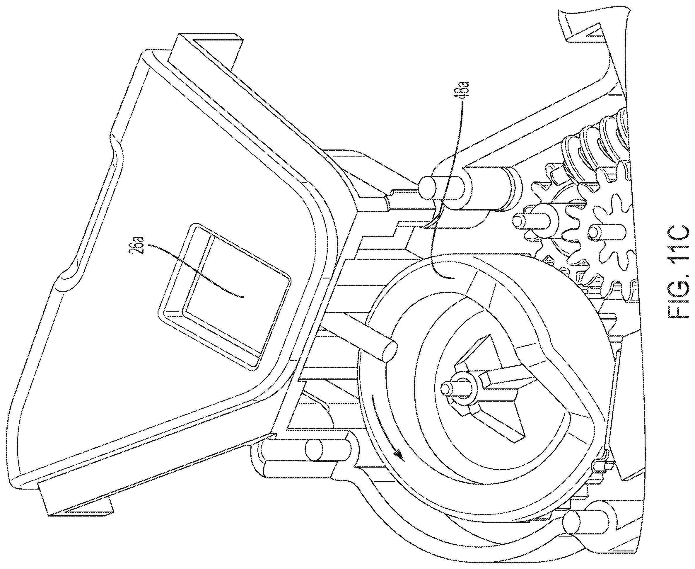 Patent US12366094 Figure 16 – Electronic striker for releasing a compartment door and method of using the same