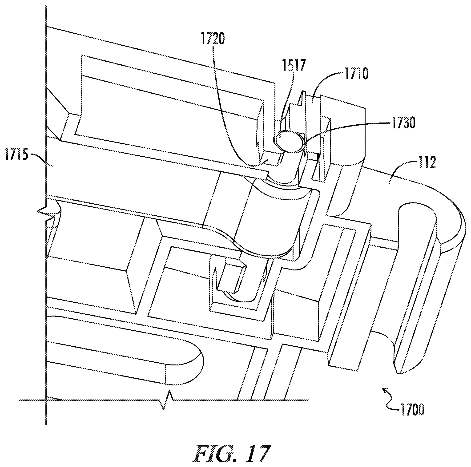Patent US12366098 Figure 10 – Locking apparatuses and a method of providing access control