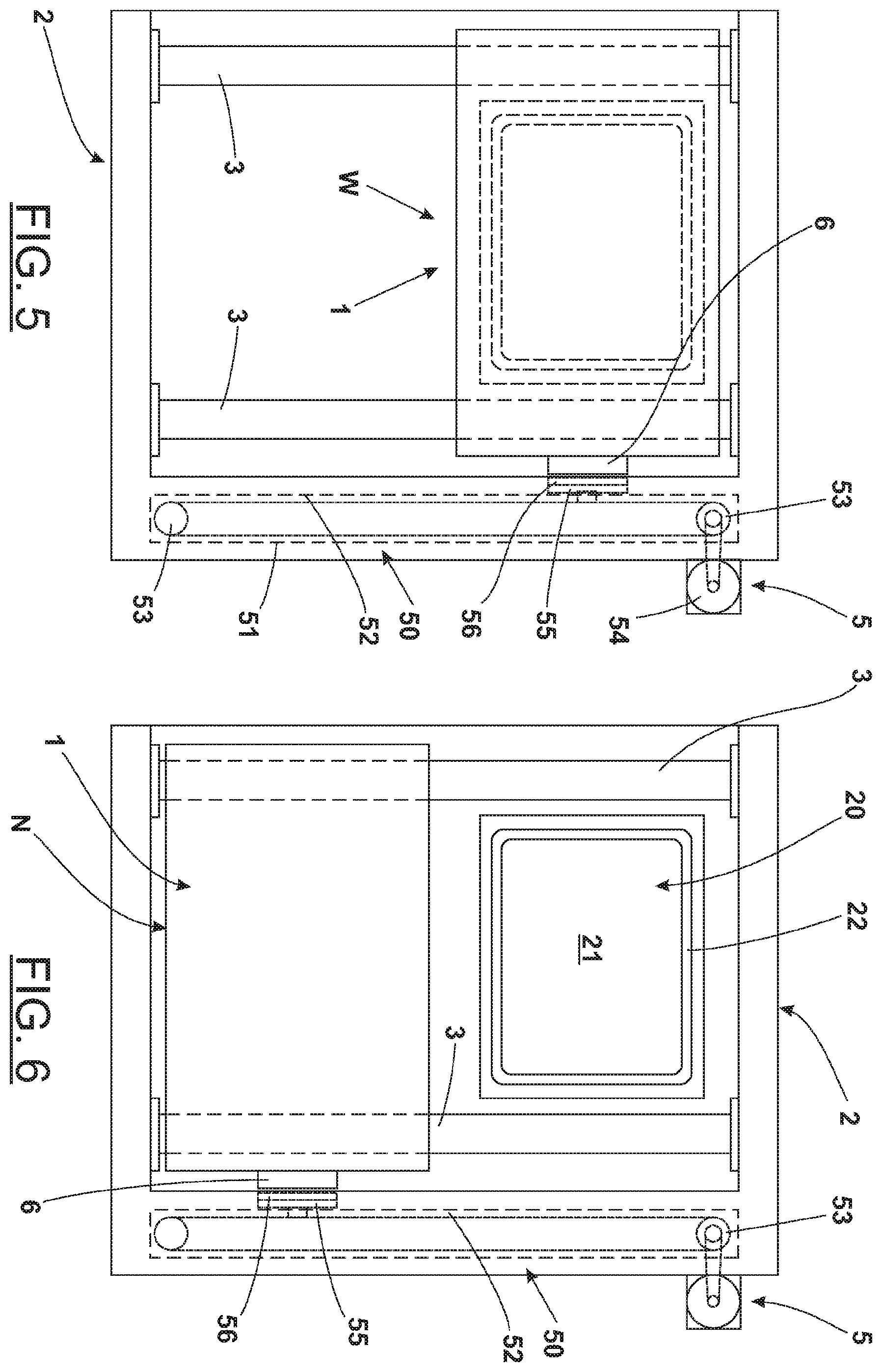 Patent US12366101 Figure 3 – Magnetically operated closing device for controlled contamination equipment