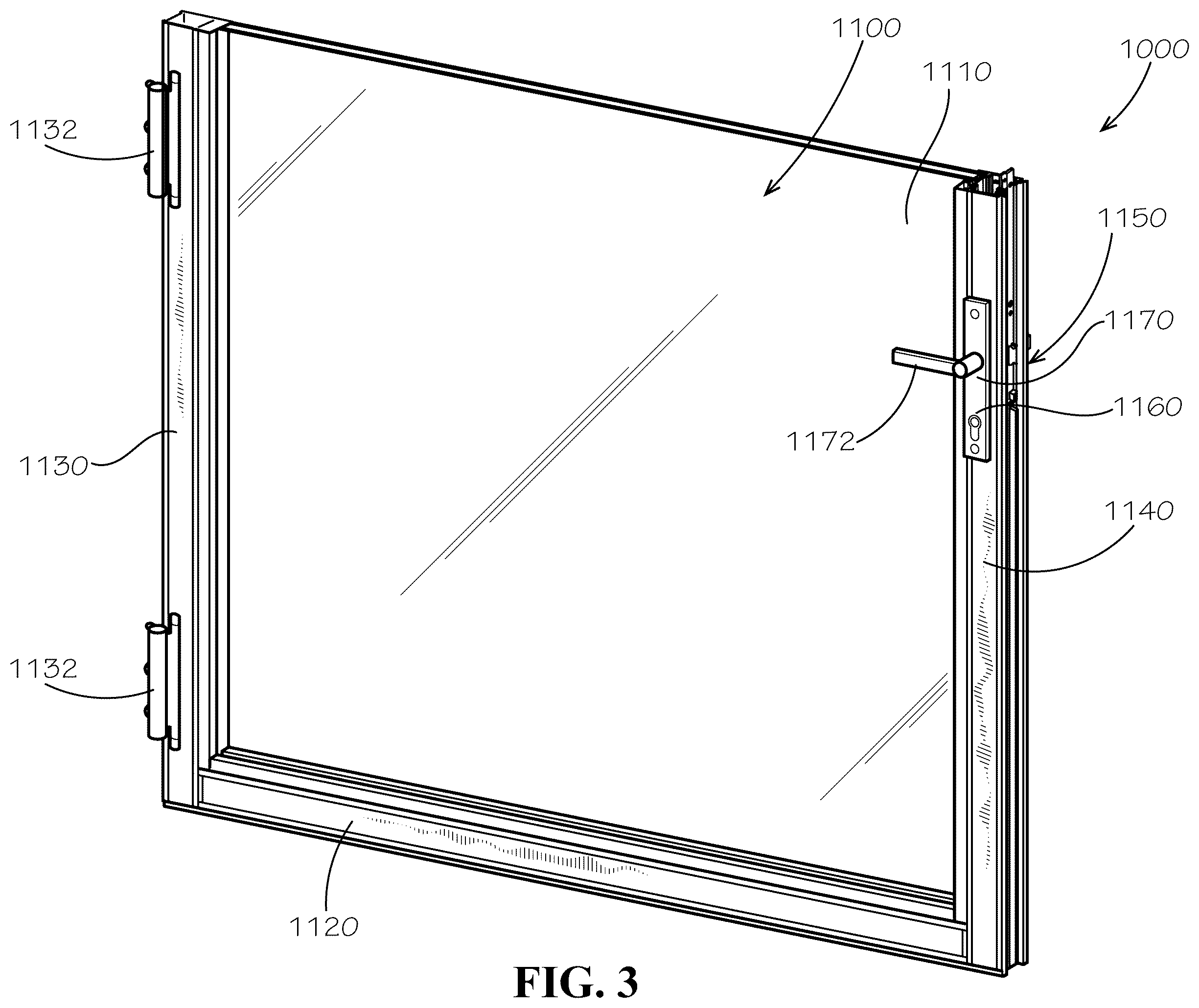 Patent US12366105 Figure 3 – Insulated portal