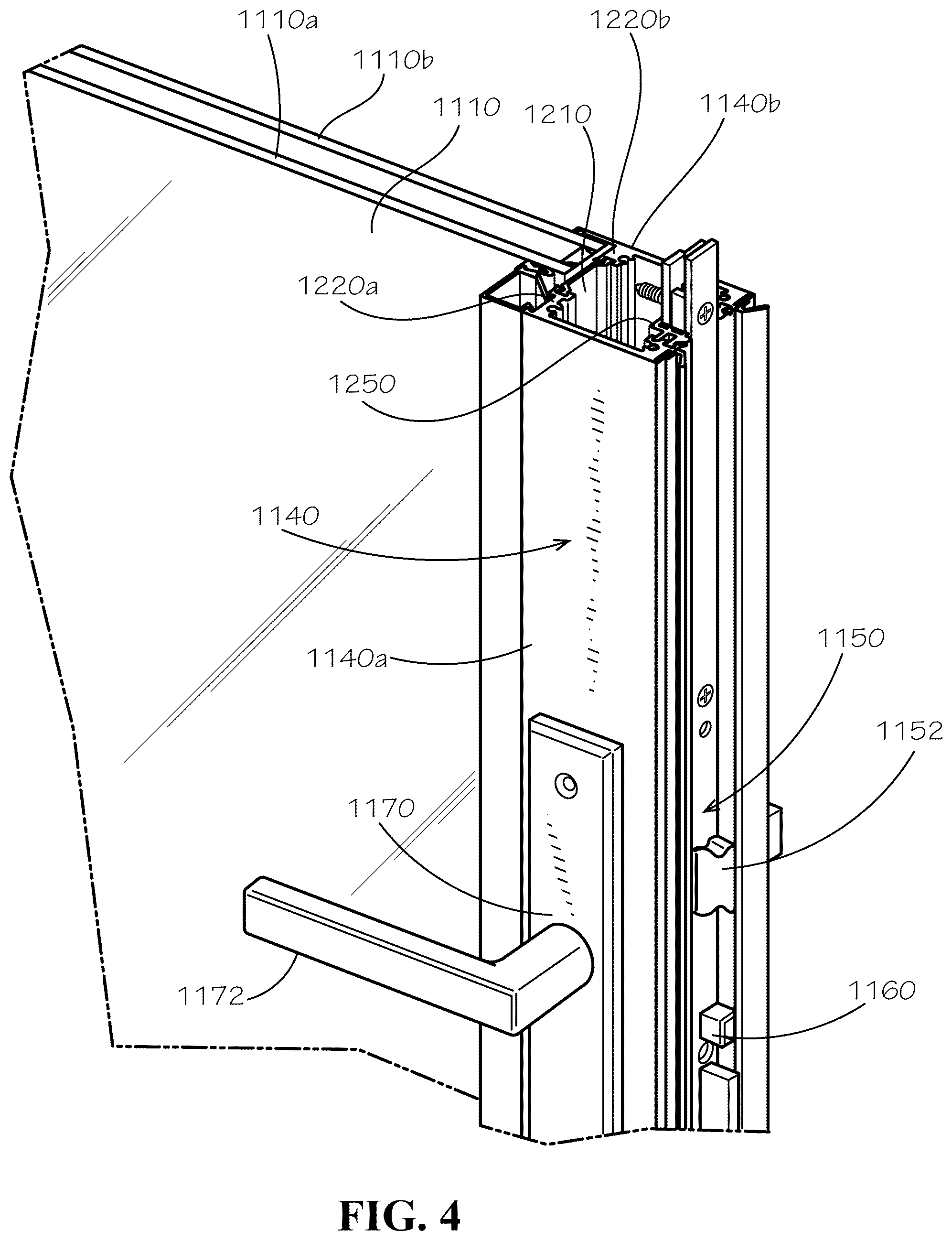 Patent US12366105 Figure 4 – Insulated portal