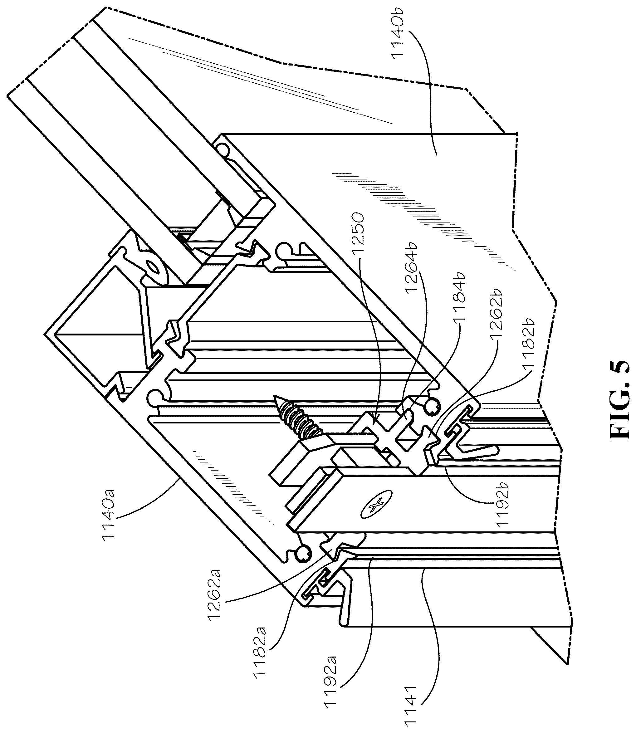 Patent US12366105 Figure 5 – Insulated portal