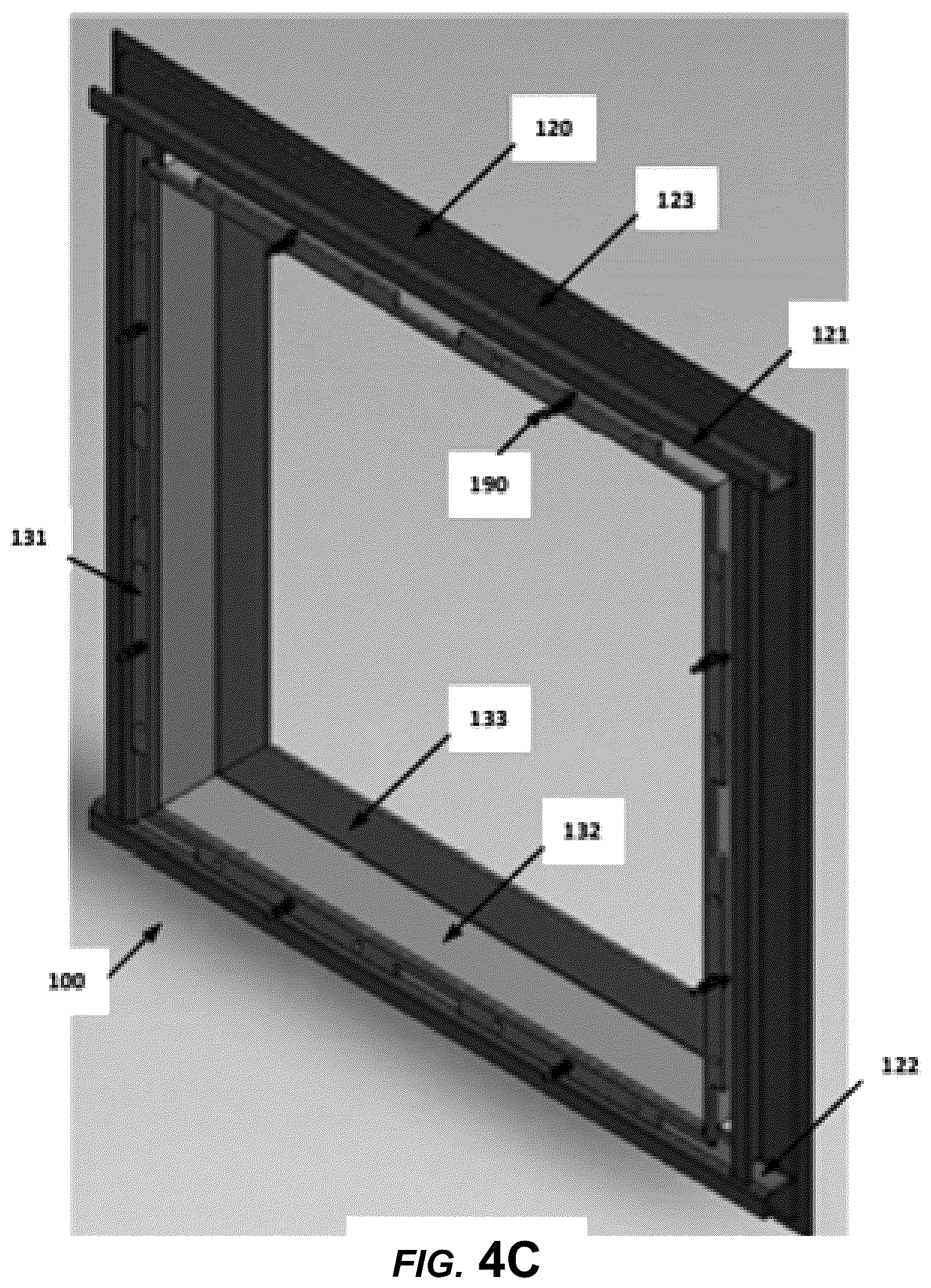 Patent US12366107 Figure 7 – Vision light system for barrier systems