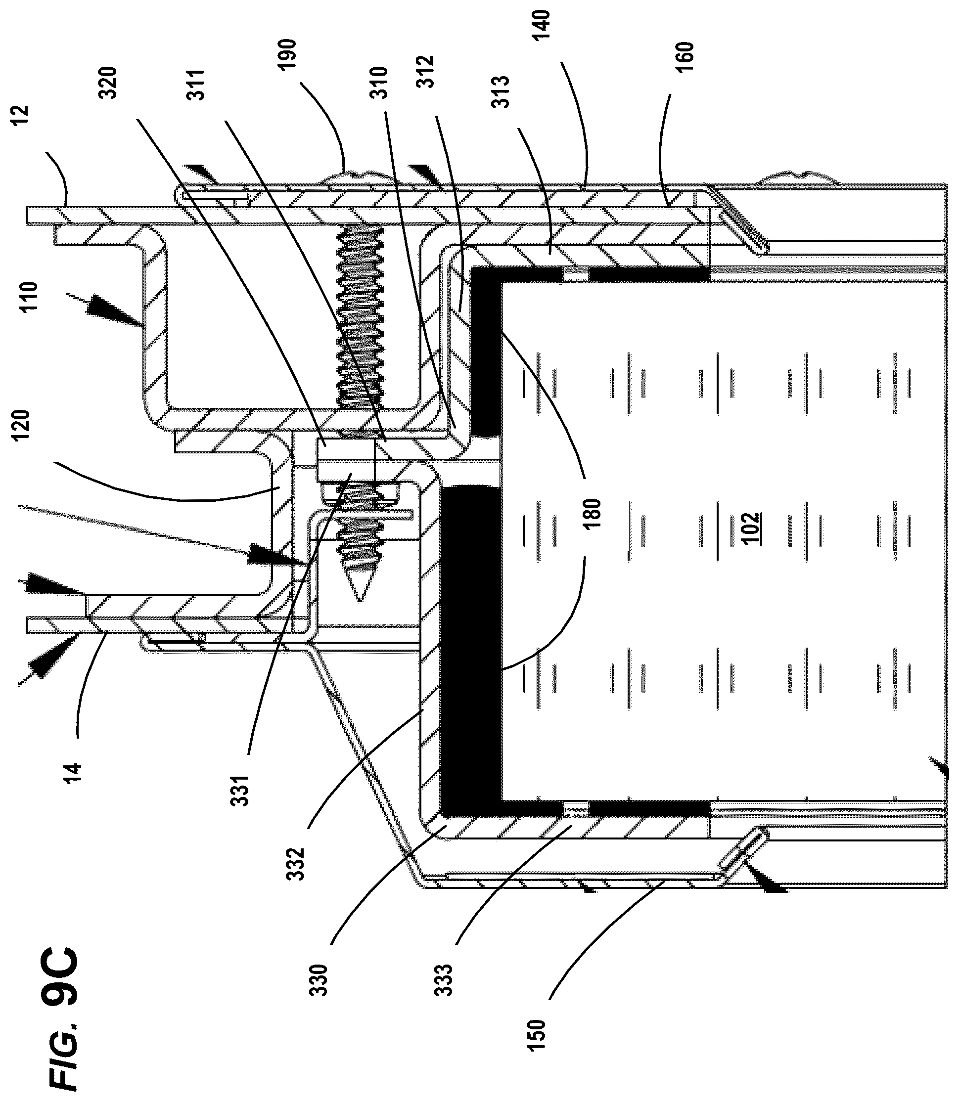 Patent US12366107 Figure 15 – Vision light system for barrier systems
