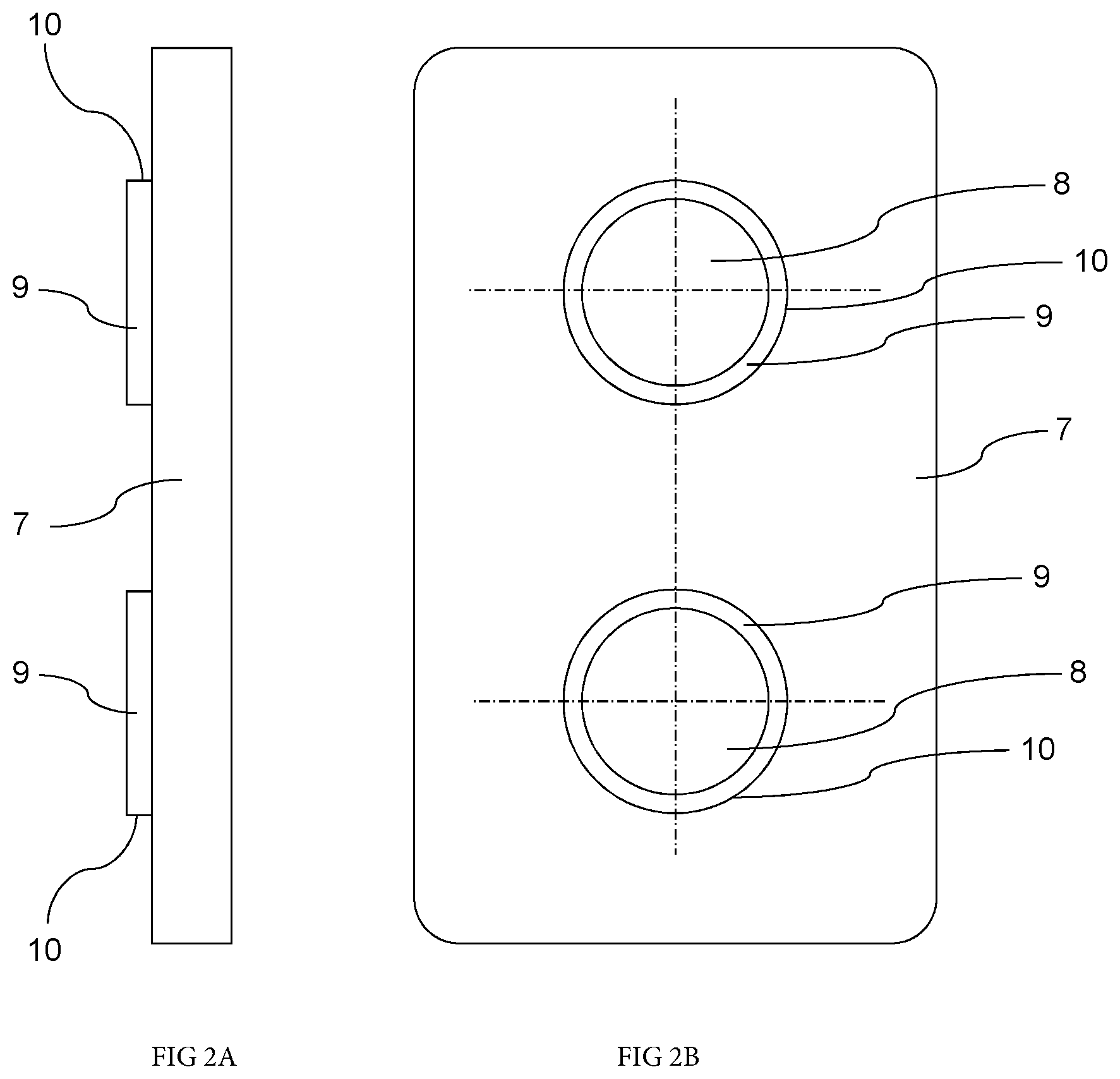 Patent US12366108 Figure 2 – Insulating glass element and sauna cabin comprising the insulating glass element