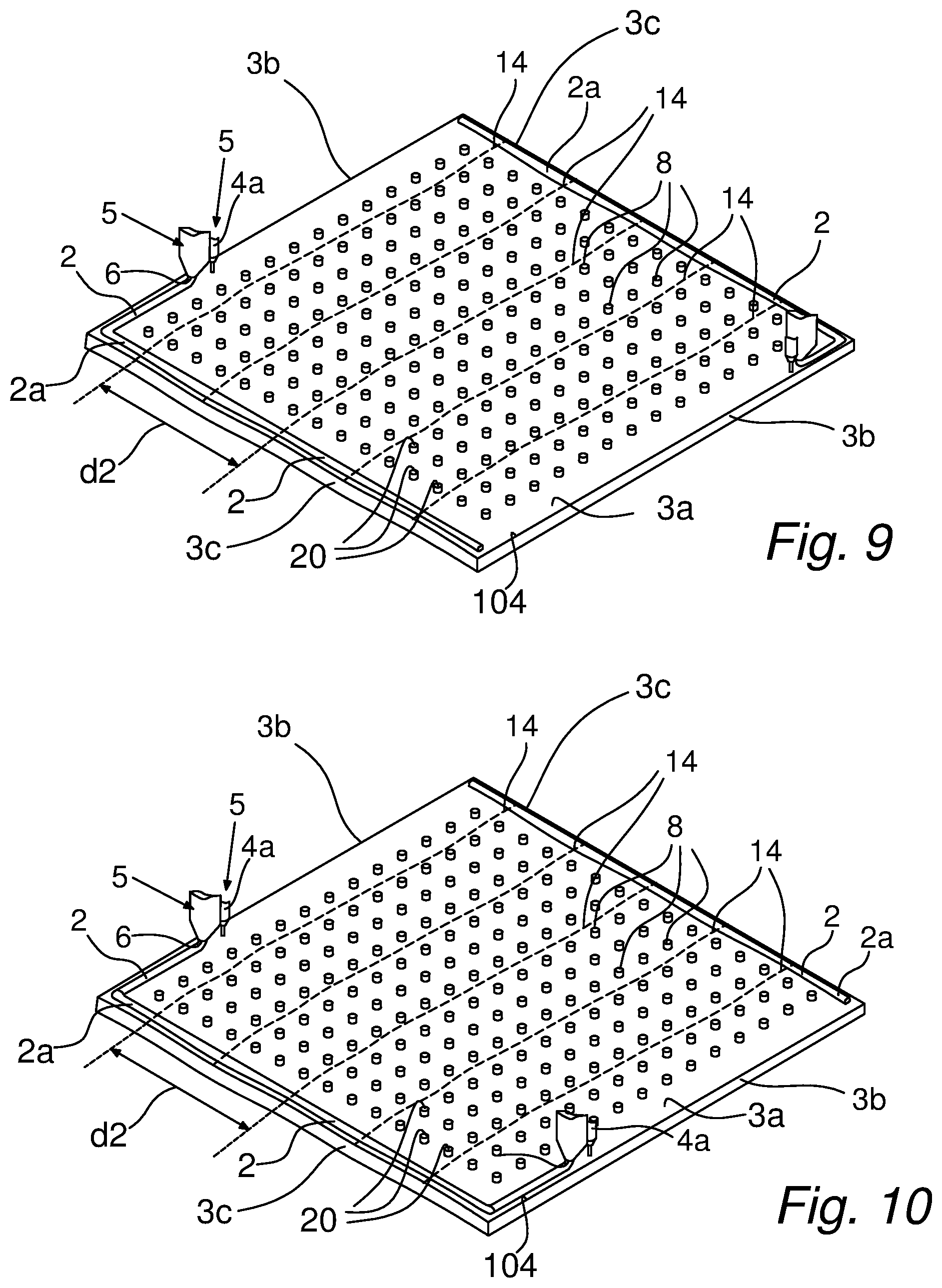 Patent US12366109 Figure 5 – Method of providing edge seal for vacuum insulated glass unit