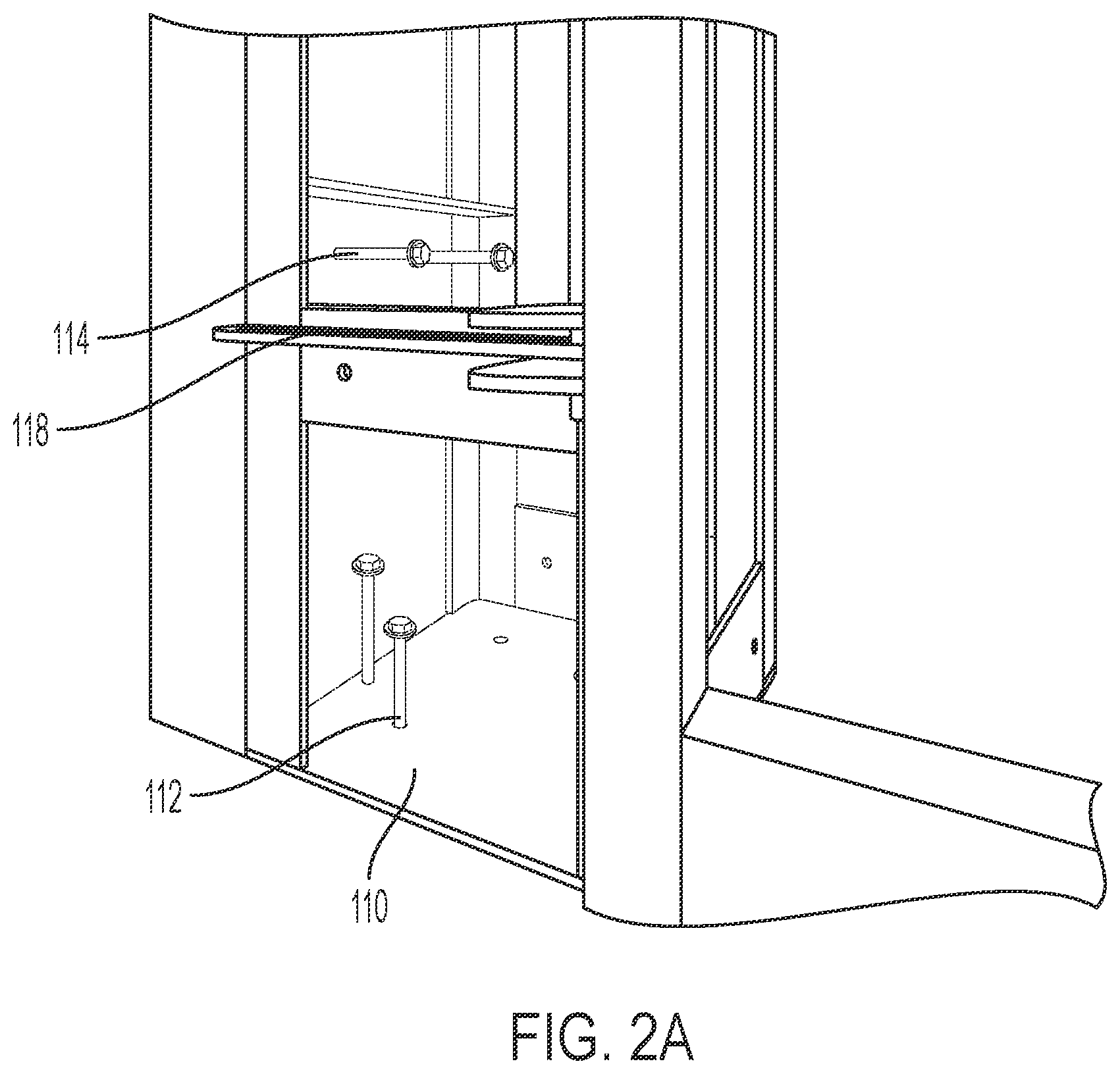 Patent US12366110 Figure 2 – Safety gate
