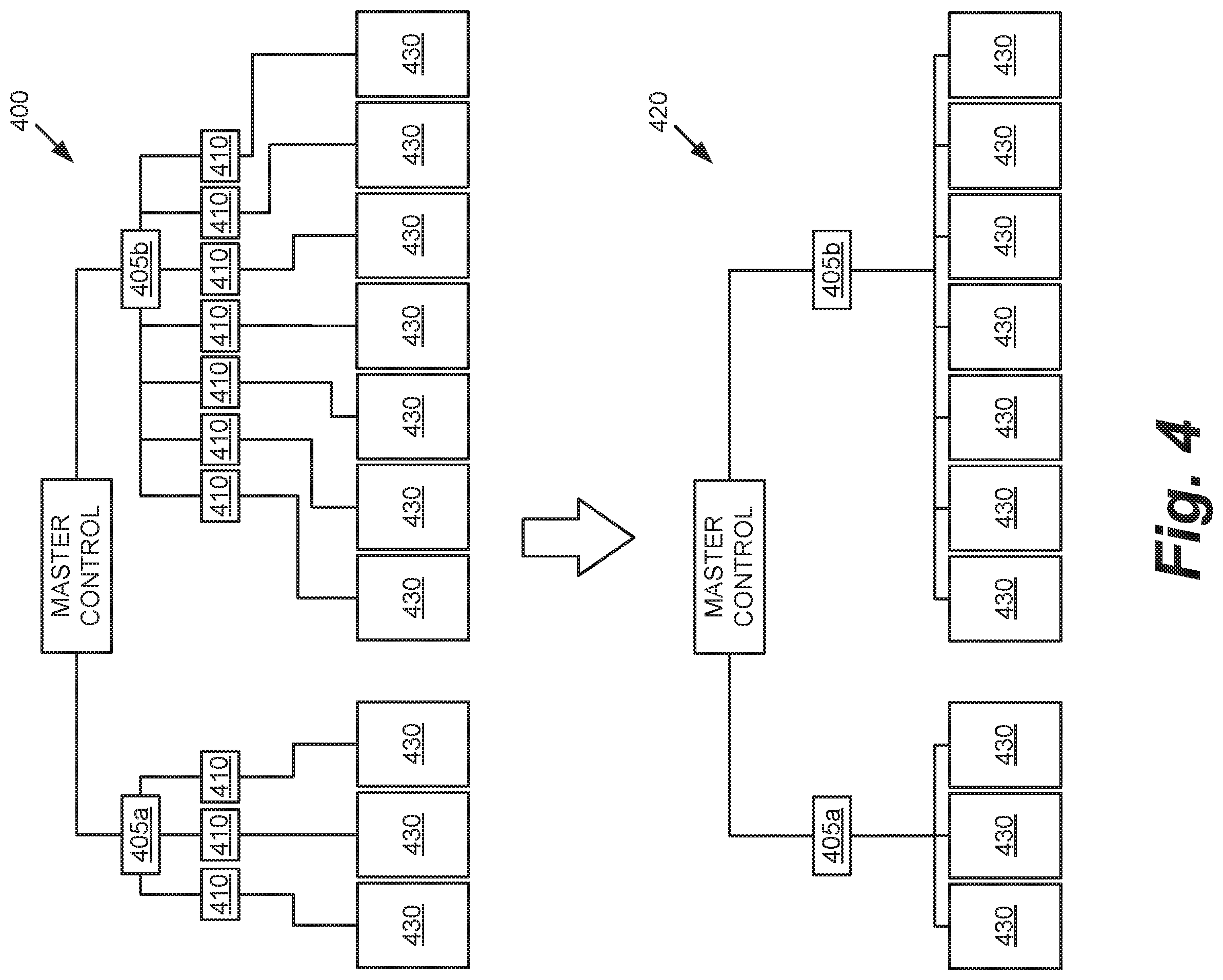 Patent US12366111 Figure 4 – Trunk line window controllers