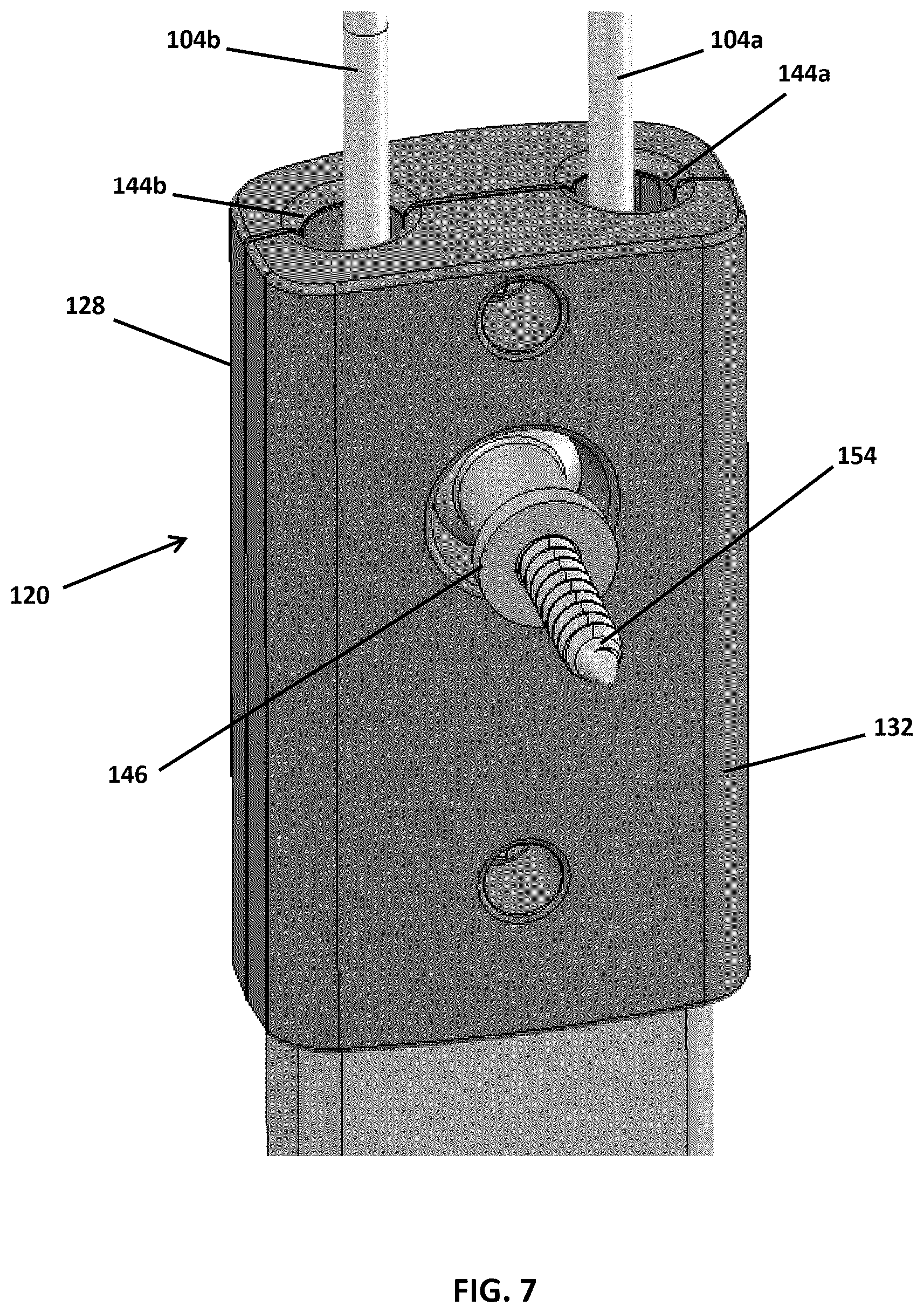 Patent US12366112 Figure 7 – Cord lock actuation assembly for a continuous looped operator