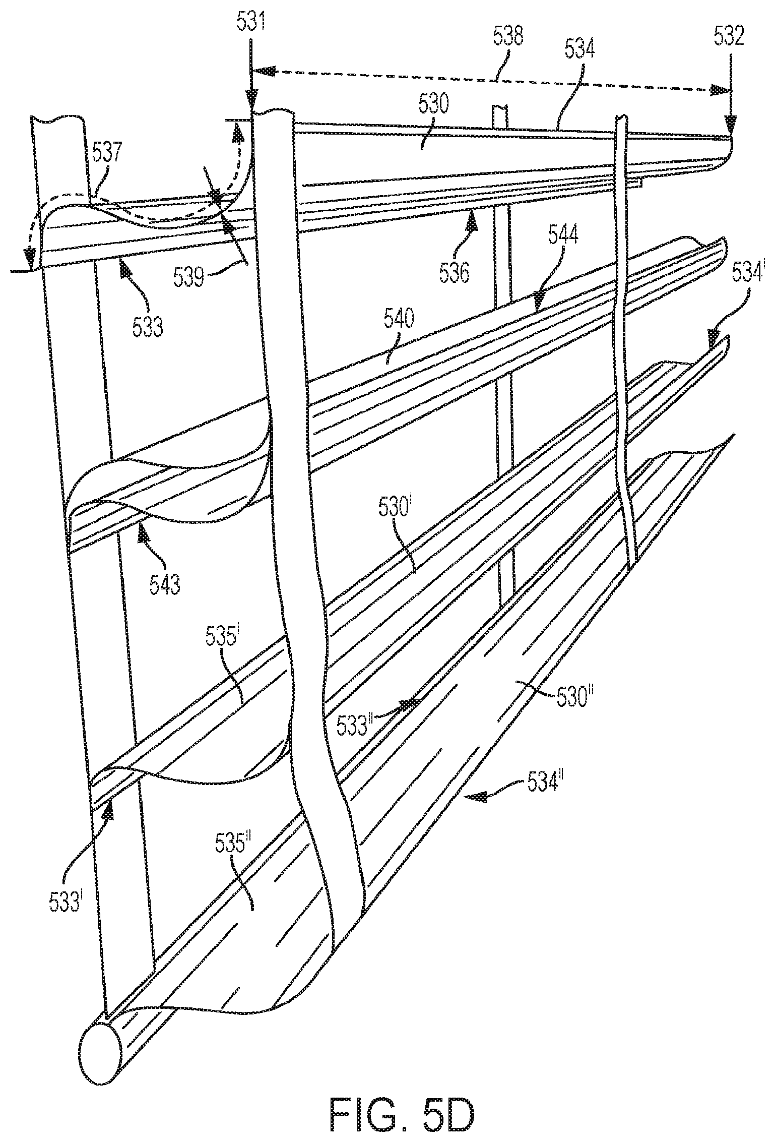 Patent US12366114 Figure 8 – Covering for architectural features, and related systems, methods of operation, and manufacture
