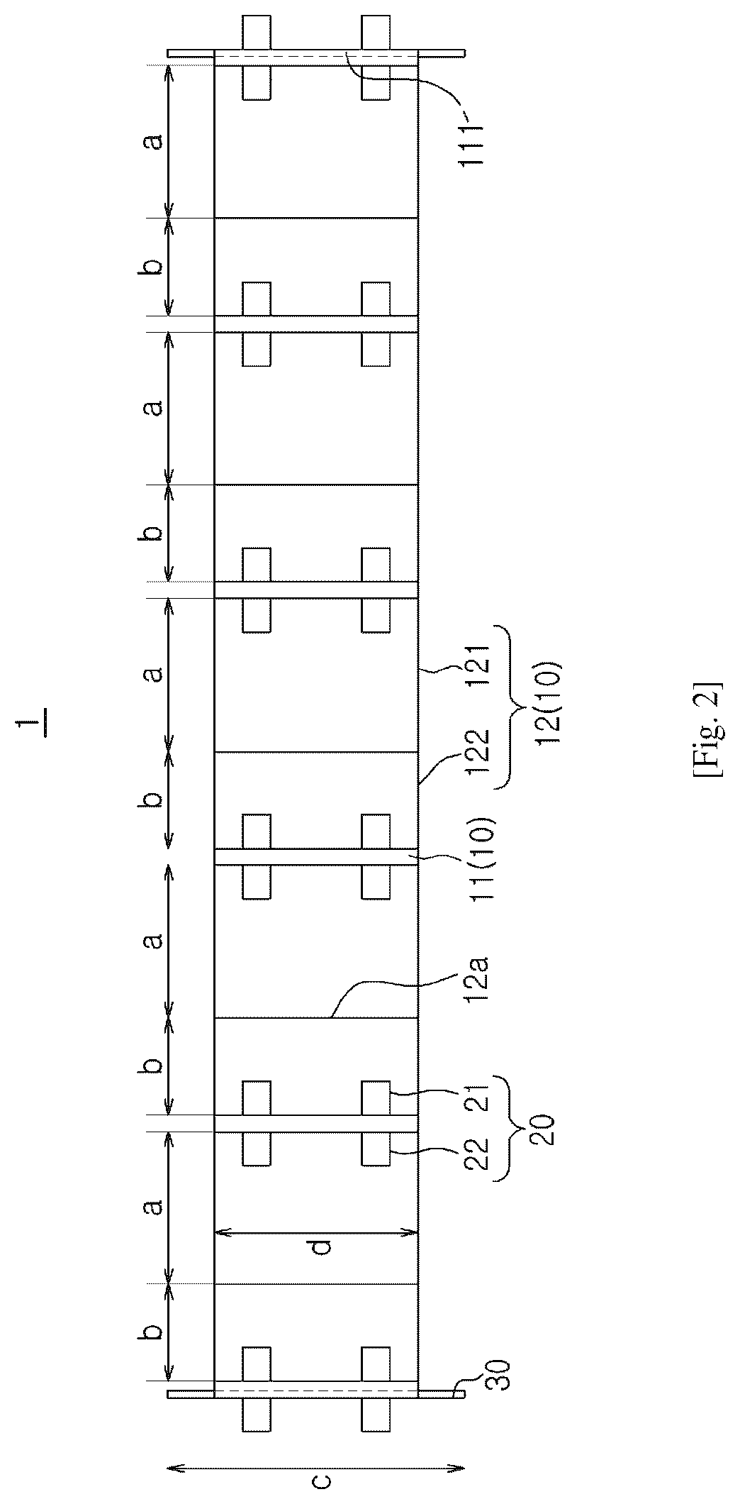 Patent US12366117 Figure 2 – Safety device for ladder