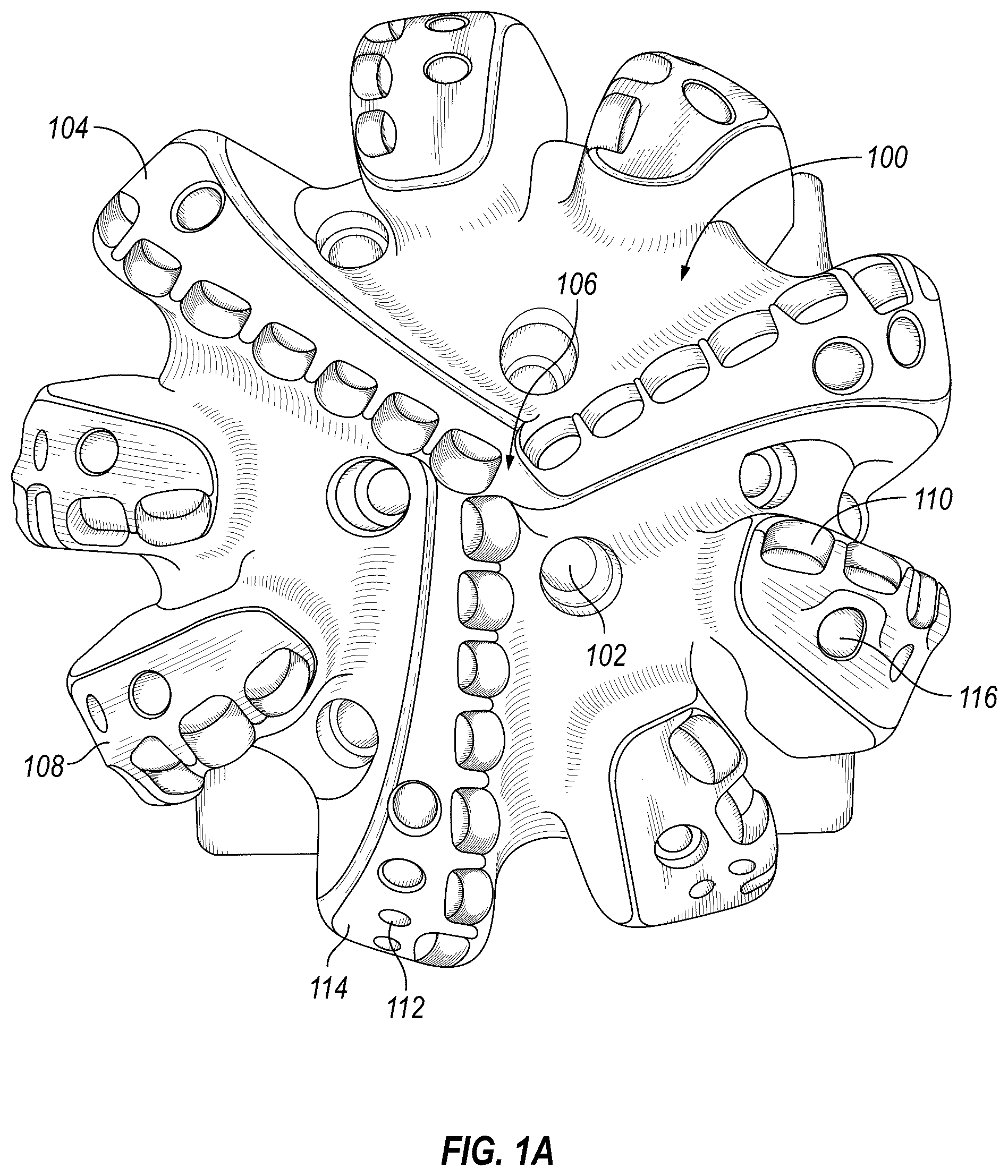 Patent US12366119 Figure 1 – Detection of heat generated by cutting action of a drill bit