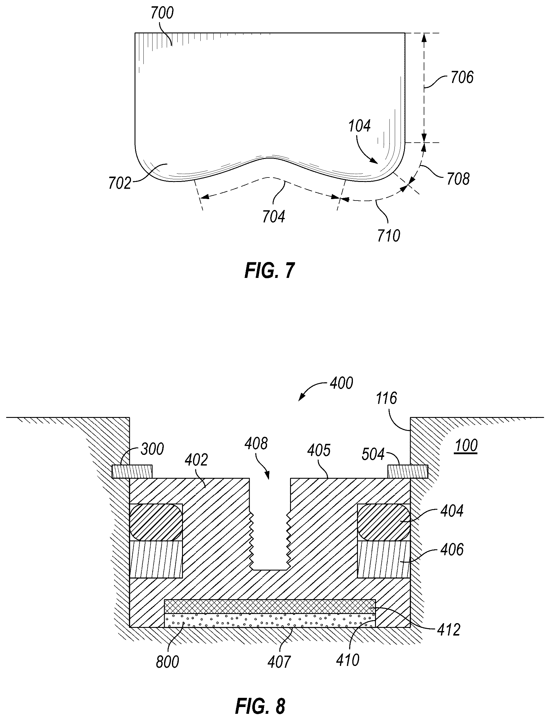 Patent US12366119 Figure 8 – Detection of heat generated by cutting action of a drill bit