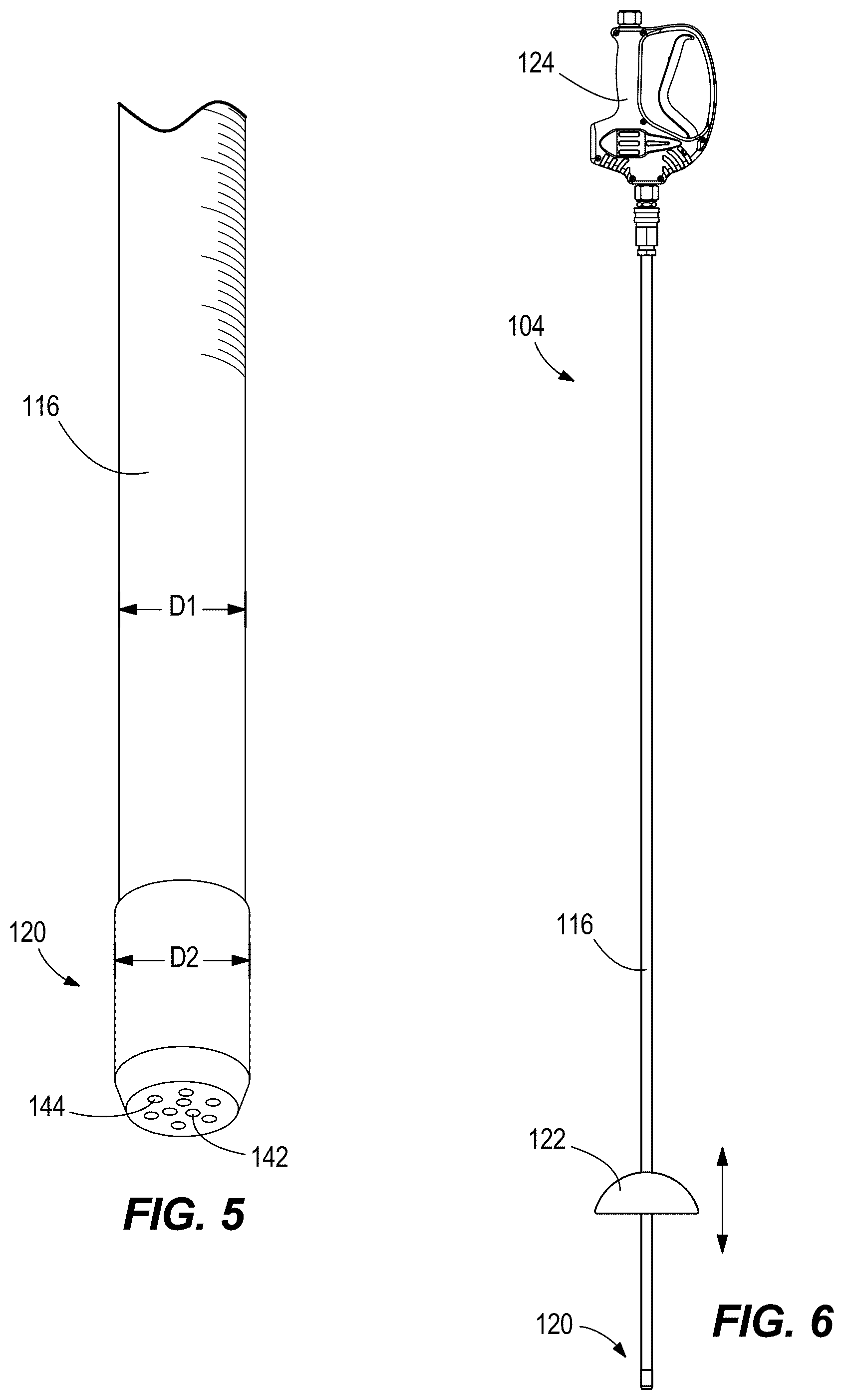 Patent US12366120 Figure 3 – Handheld water drill and method