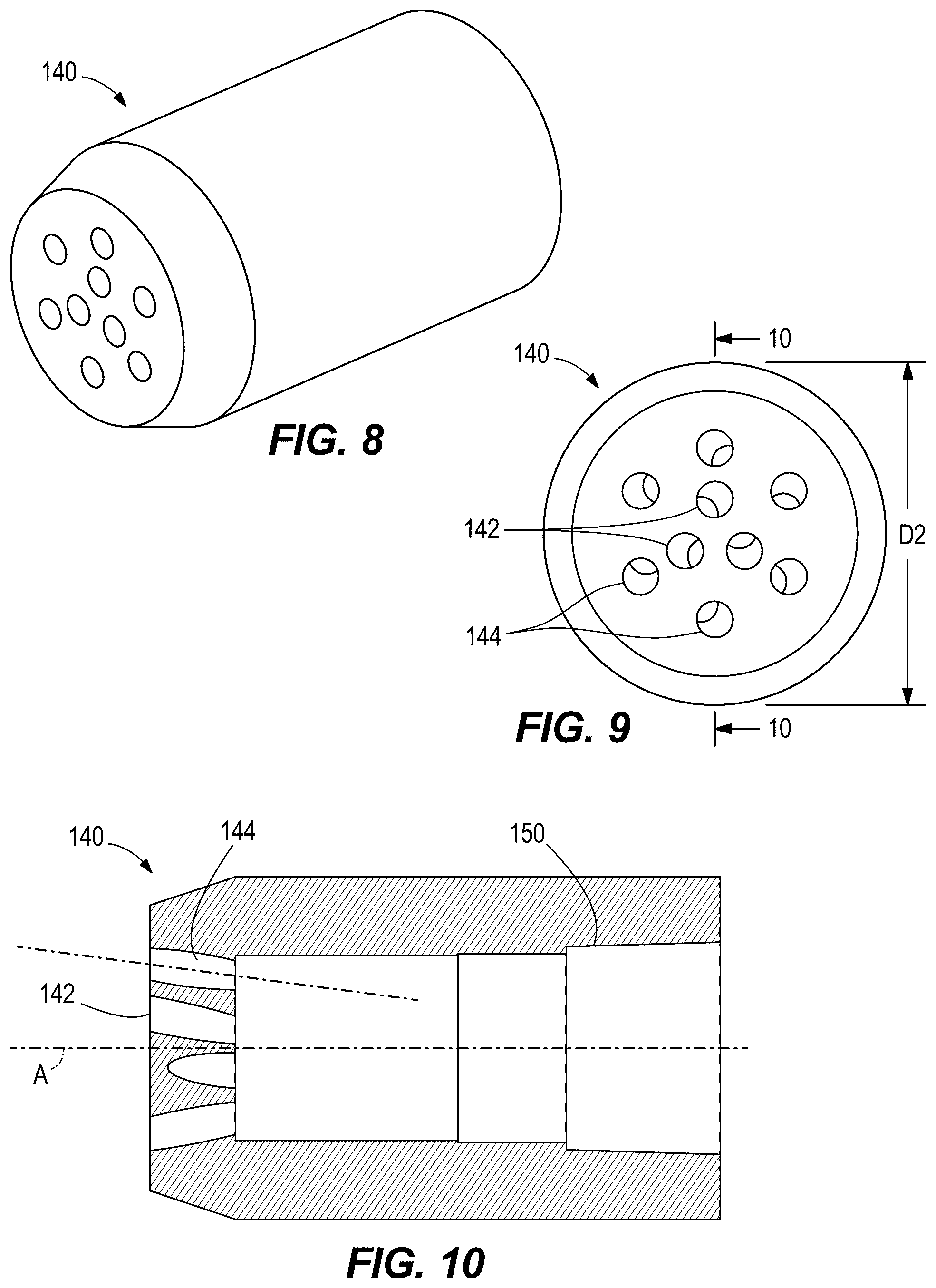Patent US12366120 Figure 5 – Handheld water drill and method
