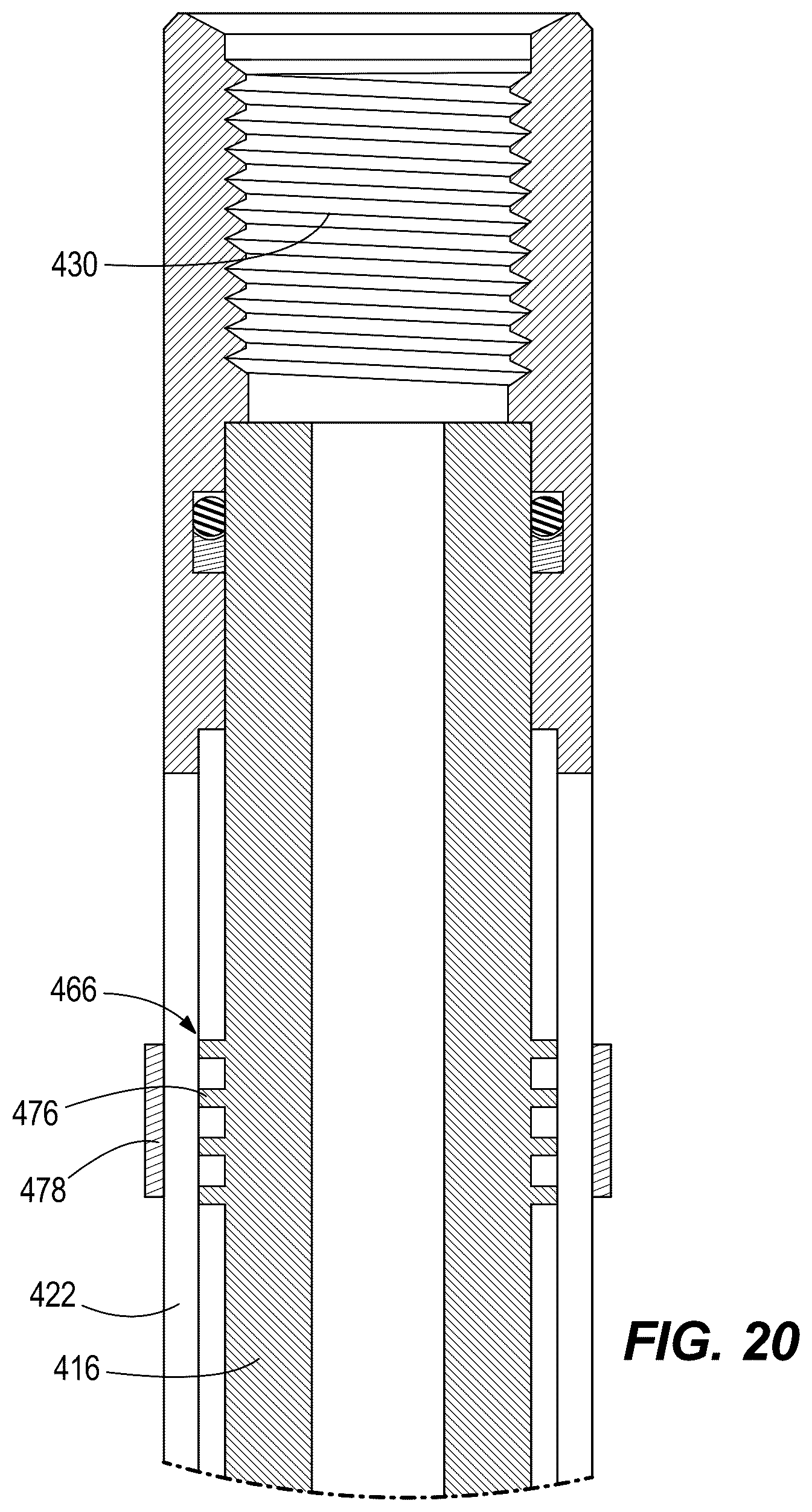 Patent US12366120 Figure 14 – Handheld water drill and method