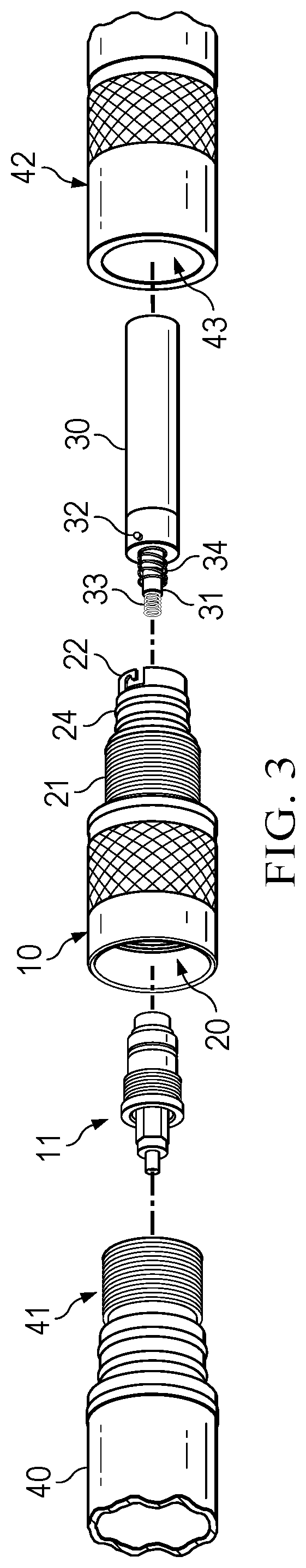 Patent US12366121 Figure 3 – Top connection for electrically ignited power charge