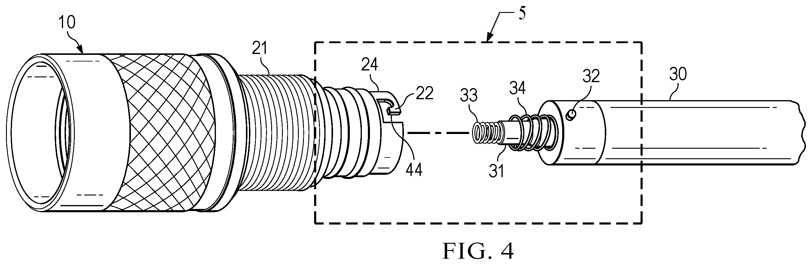 Patent US12366121 Figure 4 – Top connection for electrically ignited power charge