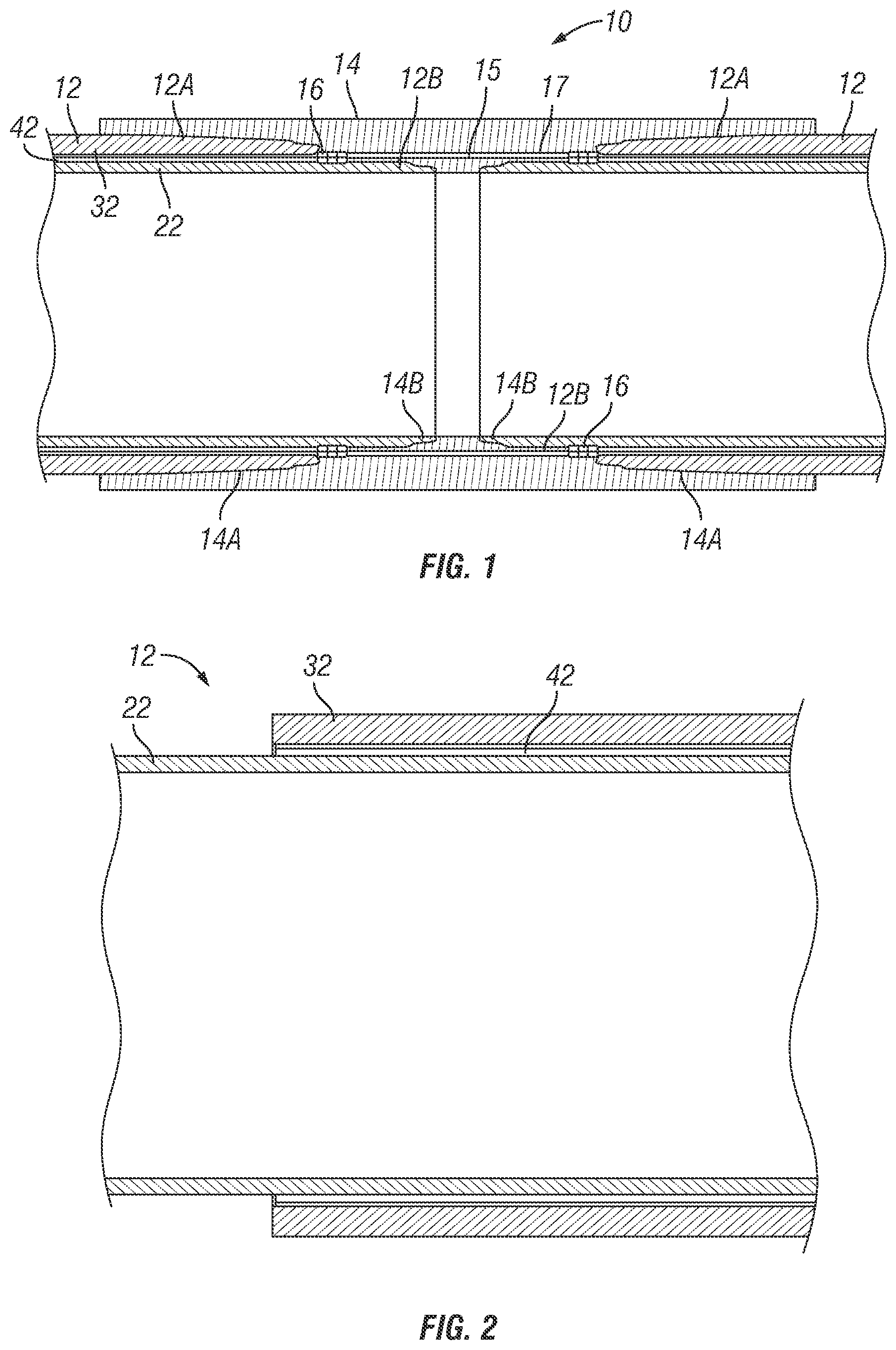 Patent US12366122 Figure 1 – Well completion pipe having fluid isolated conductive path
