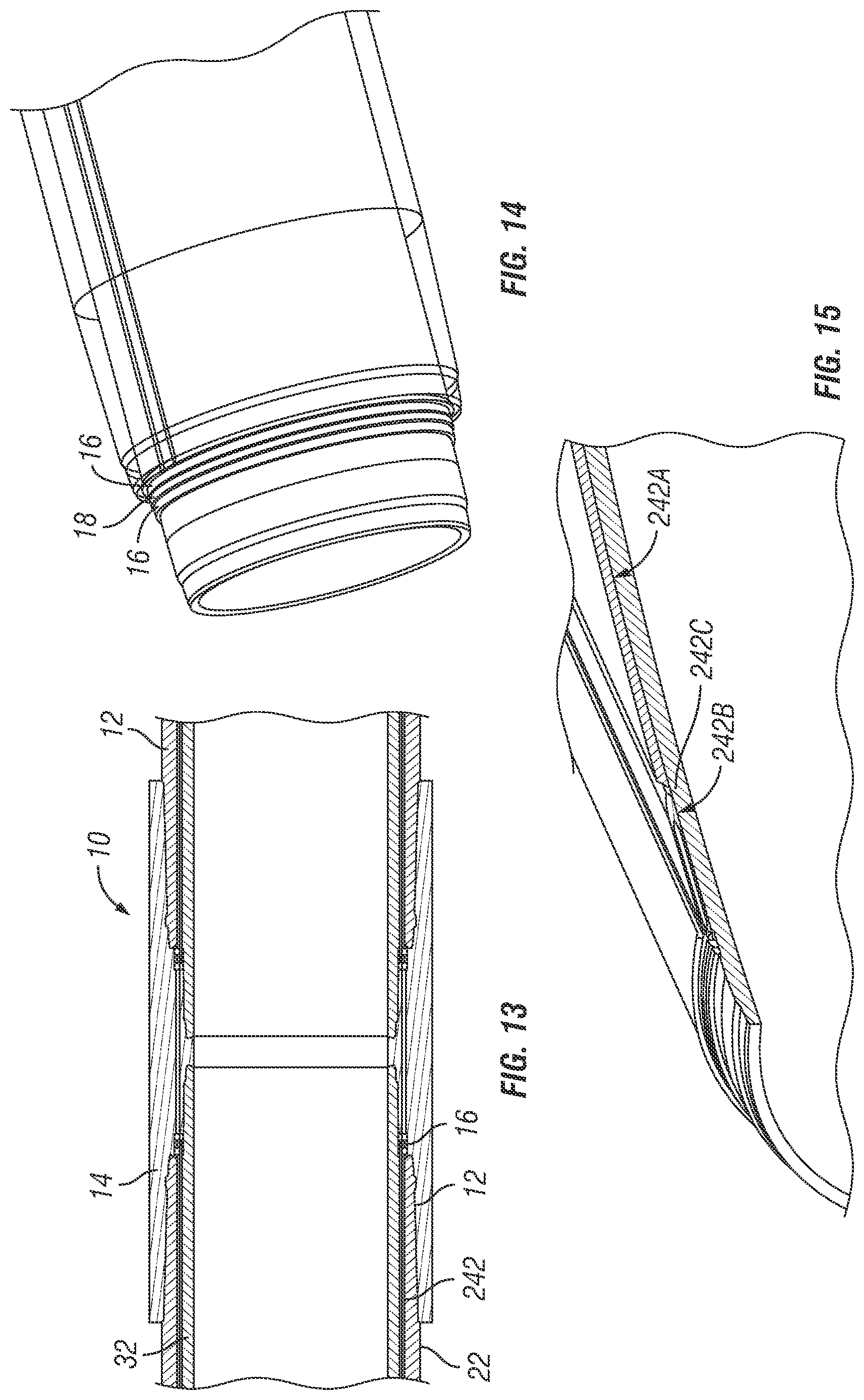 Patent US12366122 Figure 7 – Well completion pipe having fluid isolated conductive path