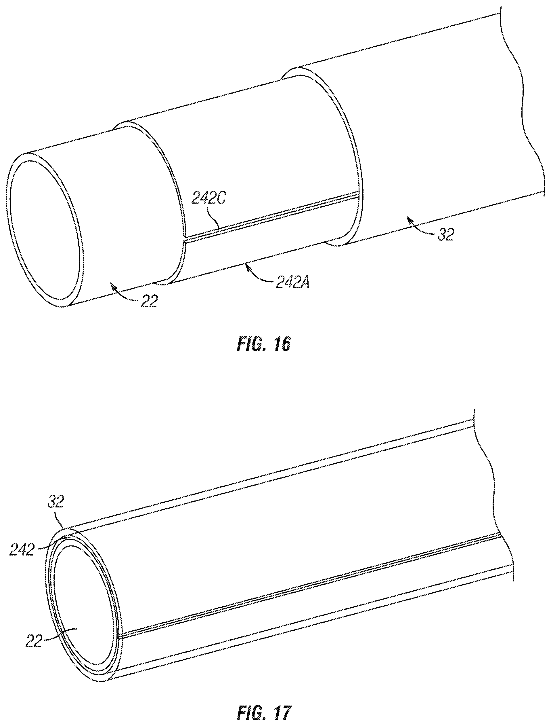 Patent US12366122 Figure 8 – Well completion pipe having fluid isolated conductive path