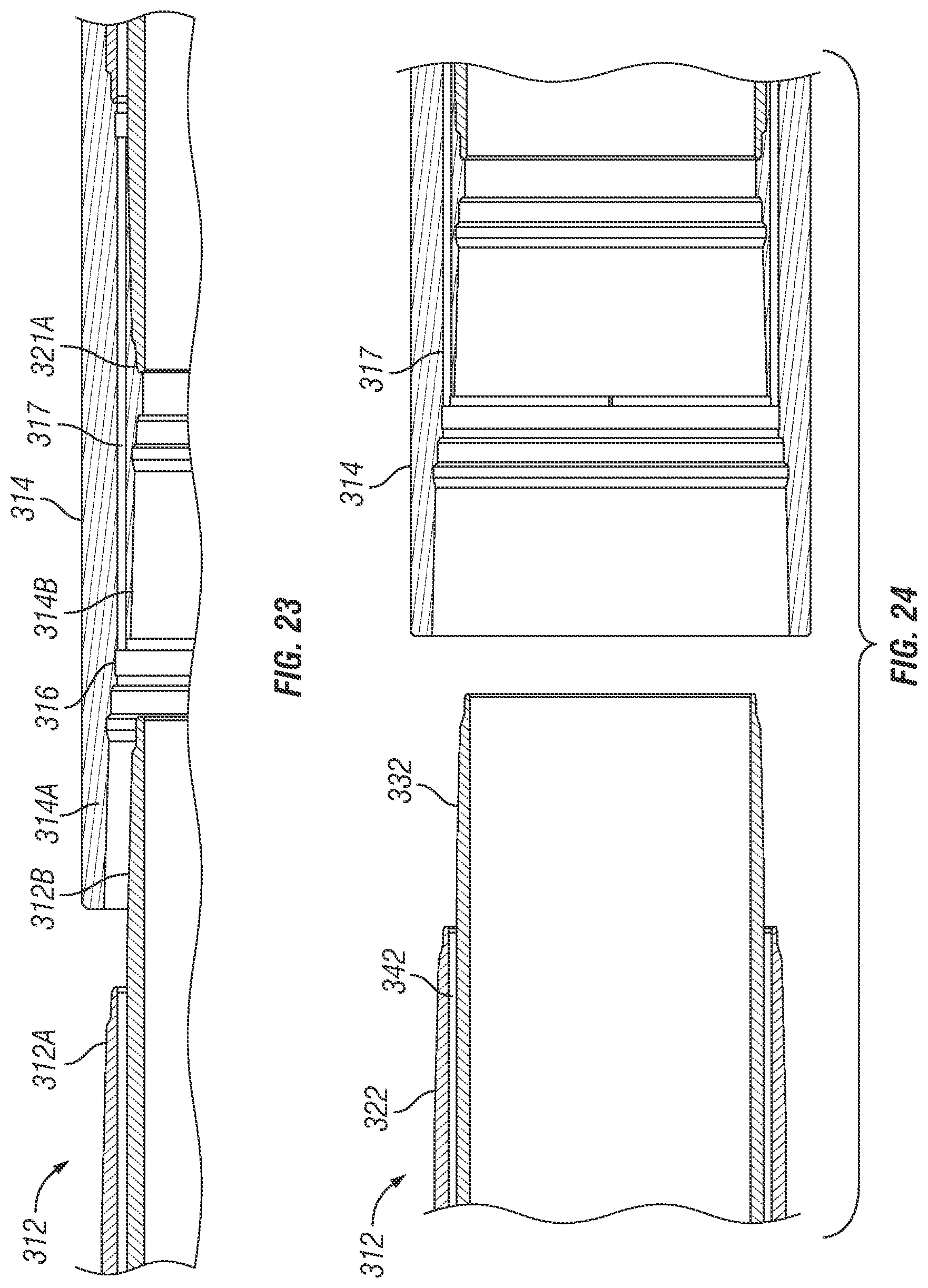 Patent US12366122 Figure 12 – Well completion pipe having fluid isolated conductive path