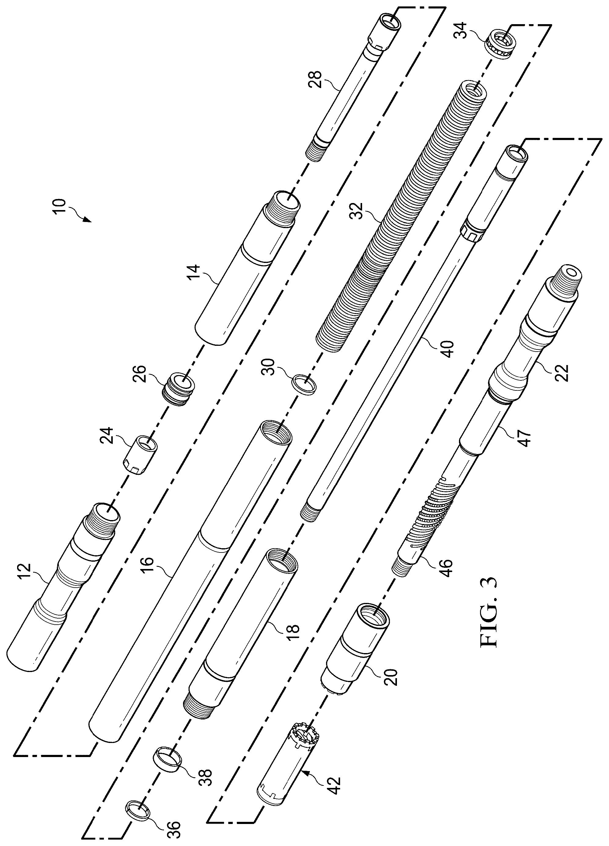 Patent US12366125 Figure 3 – Stick slip tool