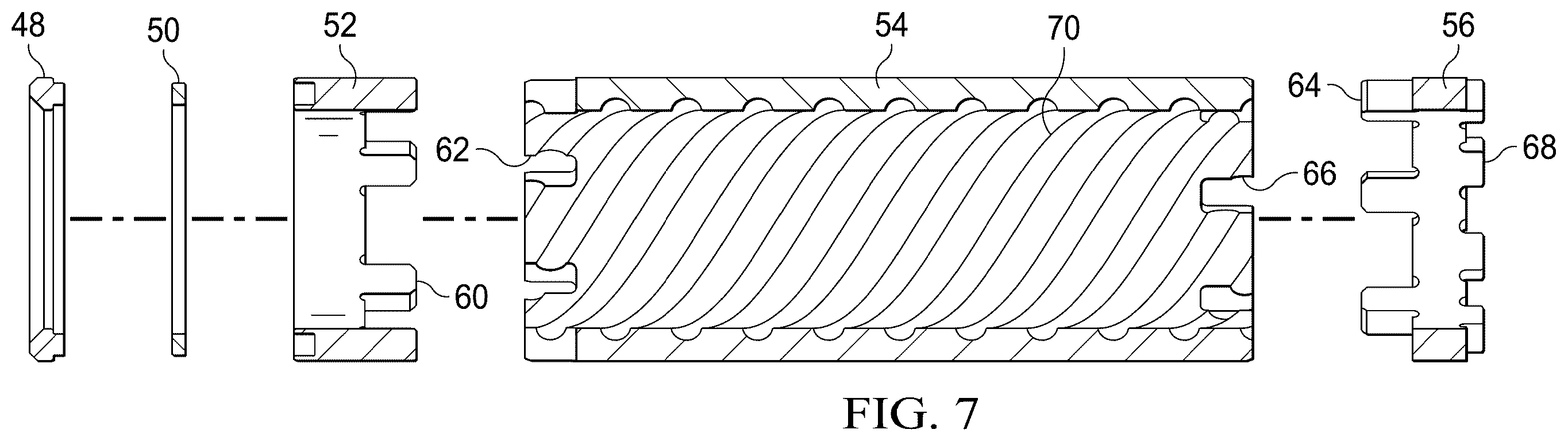 Patent US12366125 Figure 7 – Stick slip tool