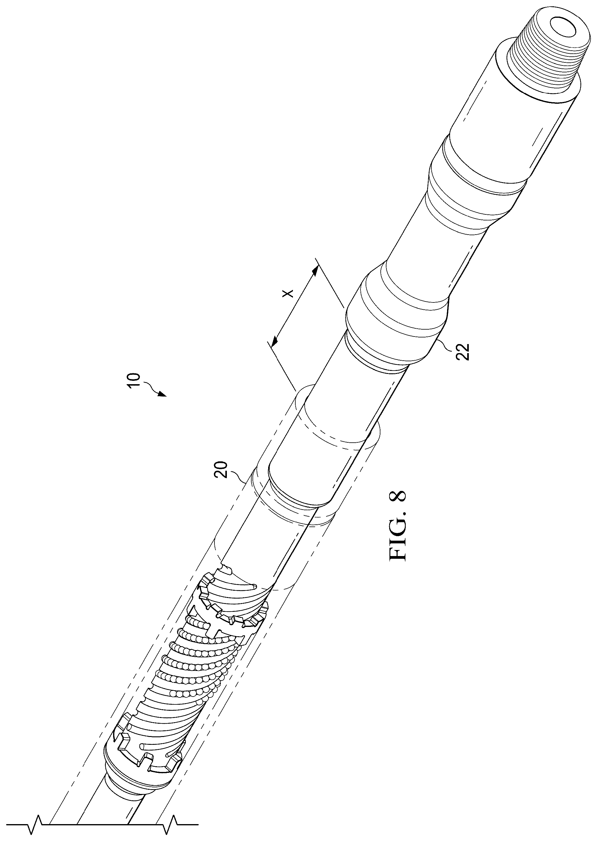 Patent US12366125 Figure 8 – Stick slip tool