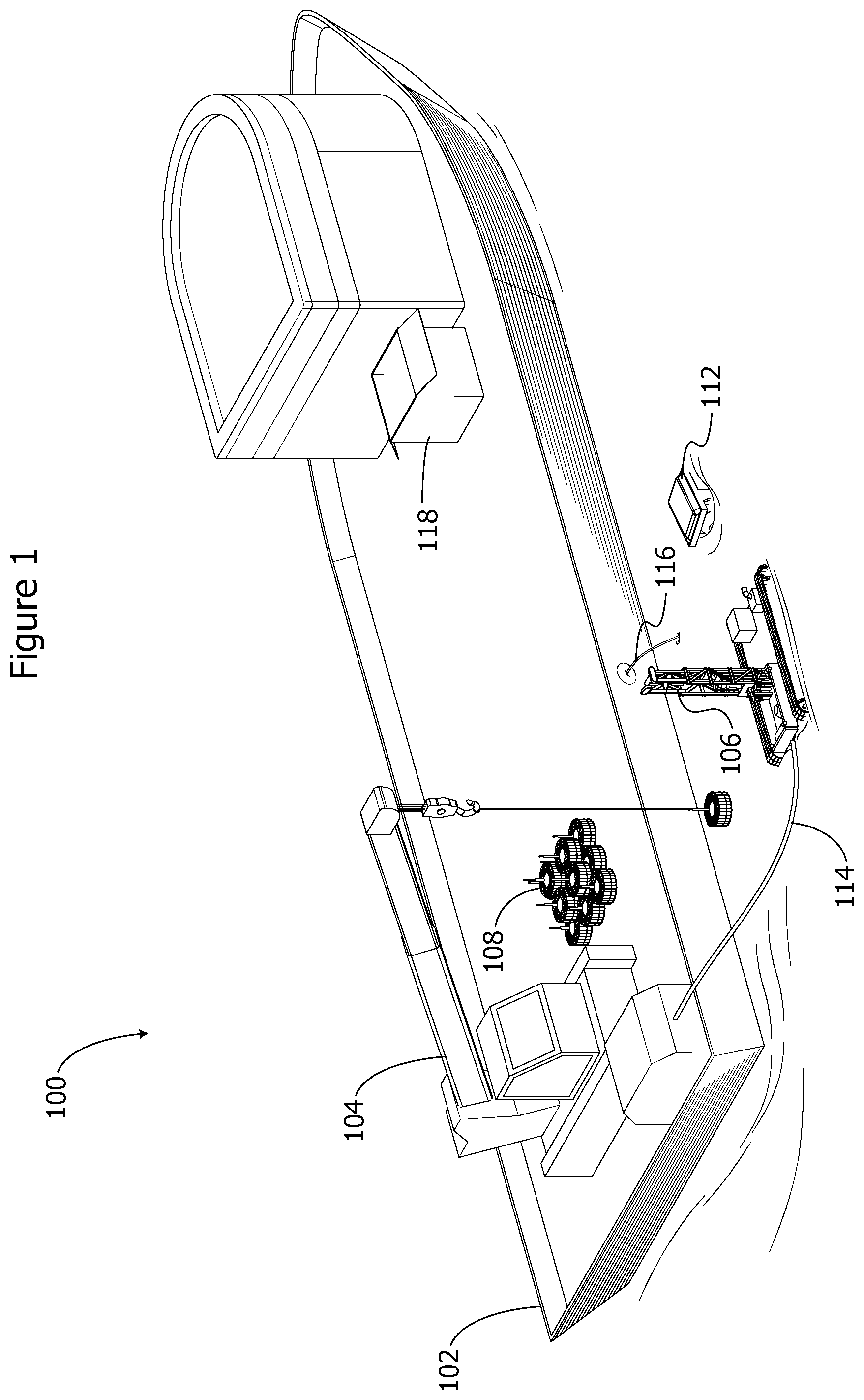 Patent US12366126 — Geotechnical rig systems and methods — Figure 1