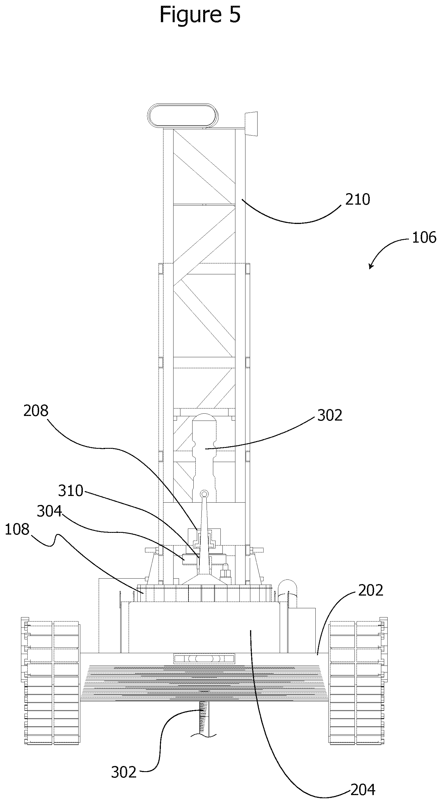 Patent US12366126 Figure 5 – Geotechnical rig systems and methods