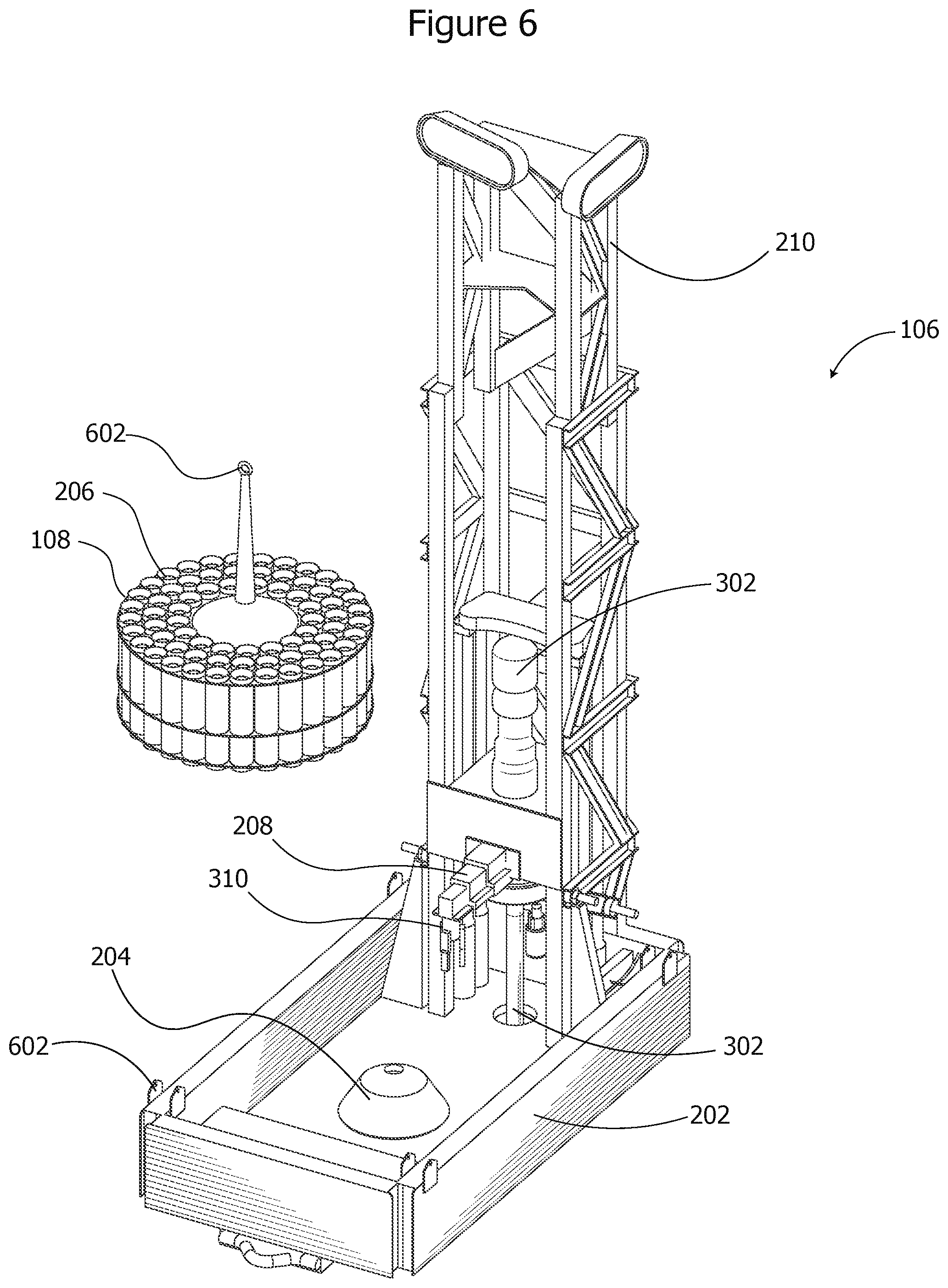 Patent US12366126 Figure 6 – Geotechnical rig systems and methods